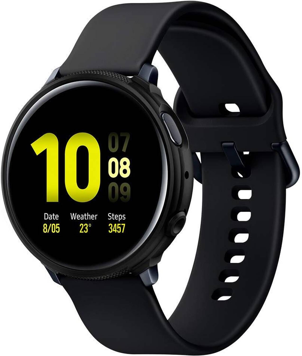 MVC ENTERPRISE Active 2 Smartwatch (Black Strap, FREE SIZE)