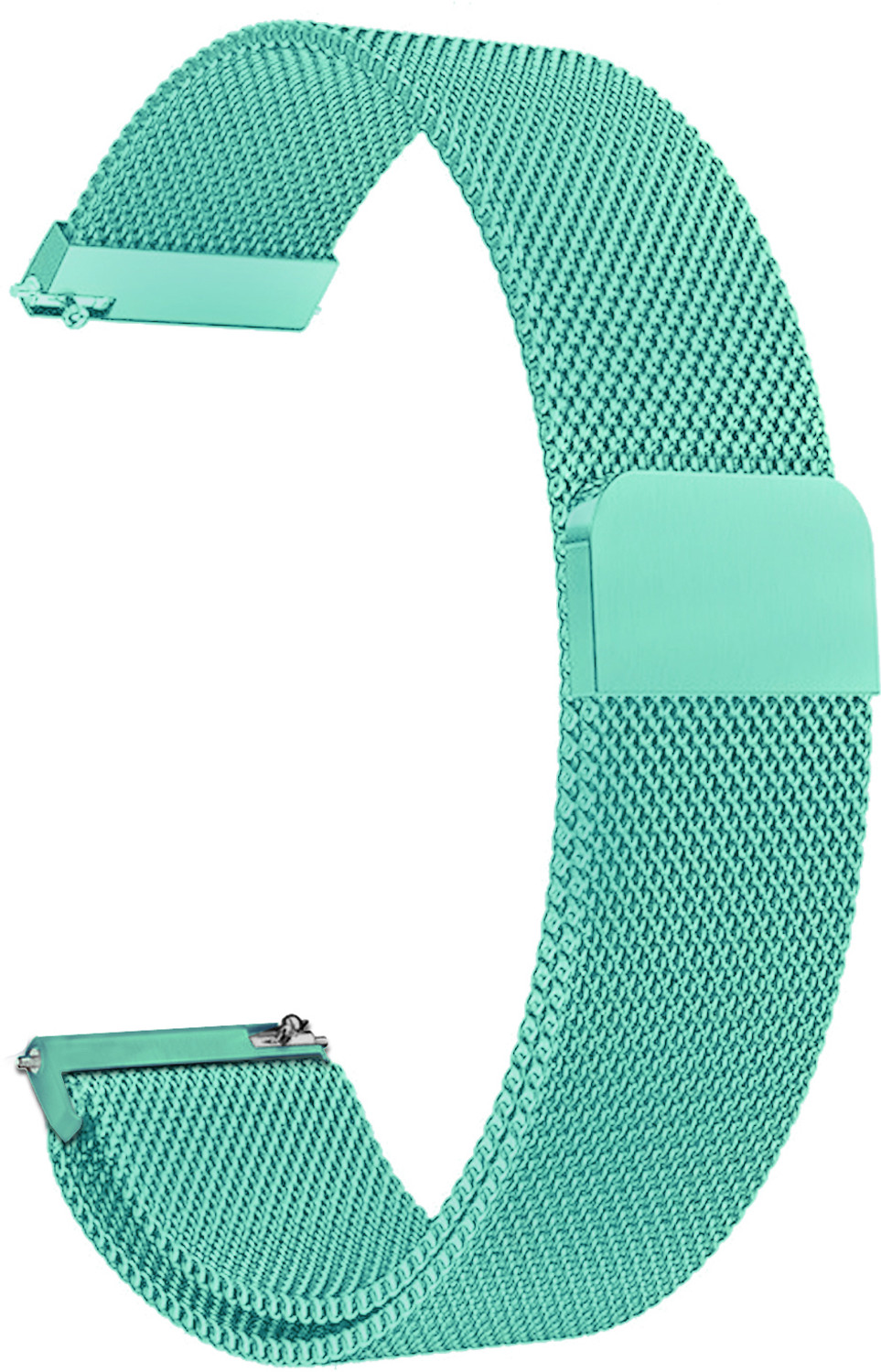 Image of ACM Watch Strap Magnetic for Fire-Boltt Ninja Fit Pro Bsw156 Smartwatch Turquoise Smart Watch Strap