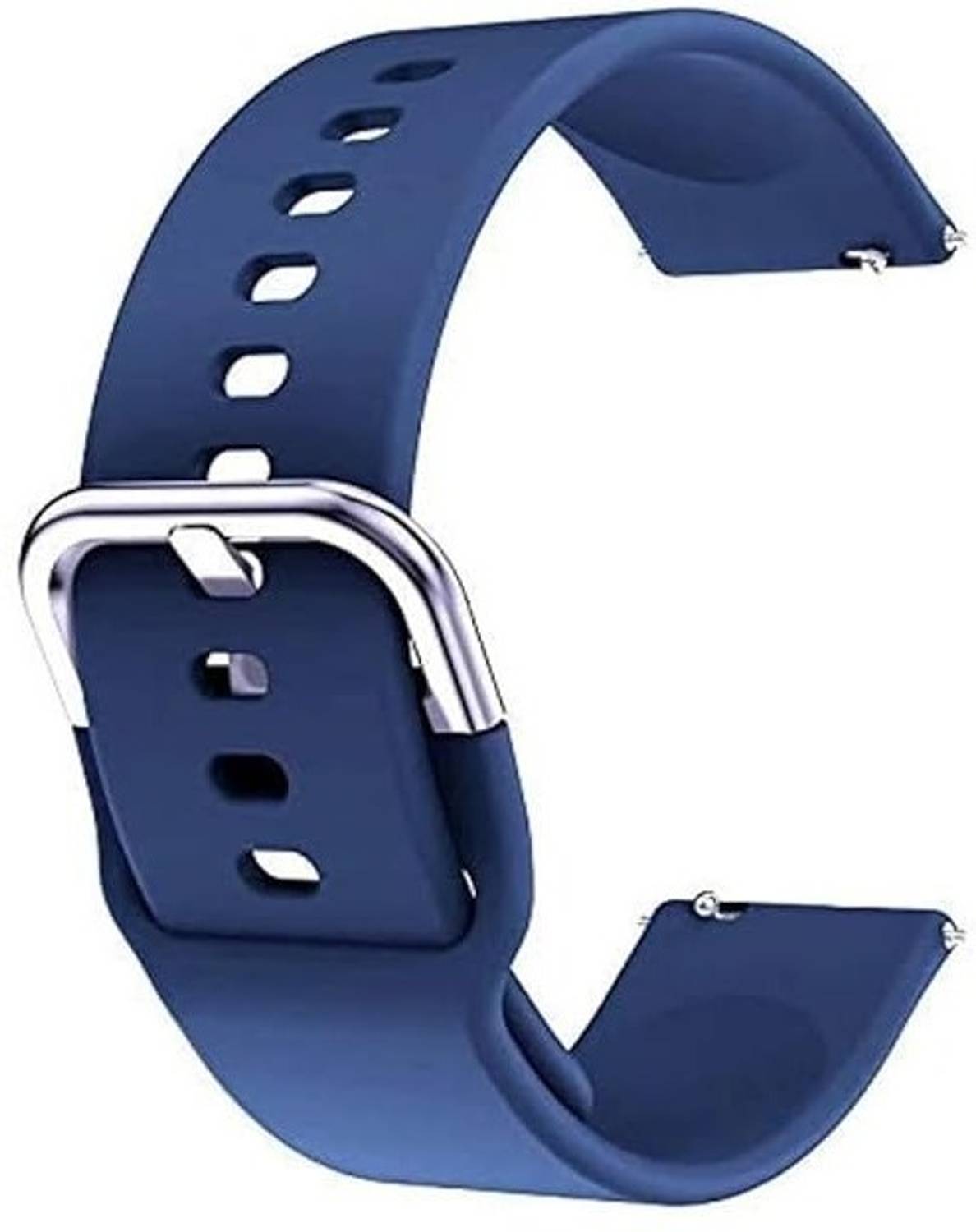 Nice Assoseries HUB 19MM Watch Strap Smooth Soft Silicon Sport Belt (With Buckle Lock) Smart Watch Strap