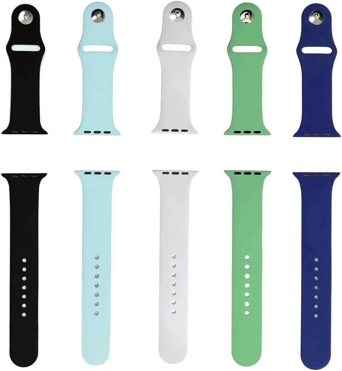 BLACK LOVIES 44 mm Smart Watch Strap Belt for Ultra Watch 49 mm, Series 8 / 7 45 mm, Series 6 / 5 / 4 44 mm, Series 3 / 2 / 1 42 mm, T800 Ultra, Watch 8 Ultra, i8 Pro Max, W26, T800, Fireblot Dream, Boaat Wave Genesis, Boaat Wave Elevate, Boltt Crown, Smart Watch Strap