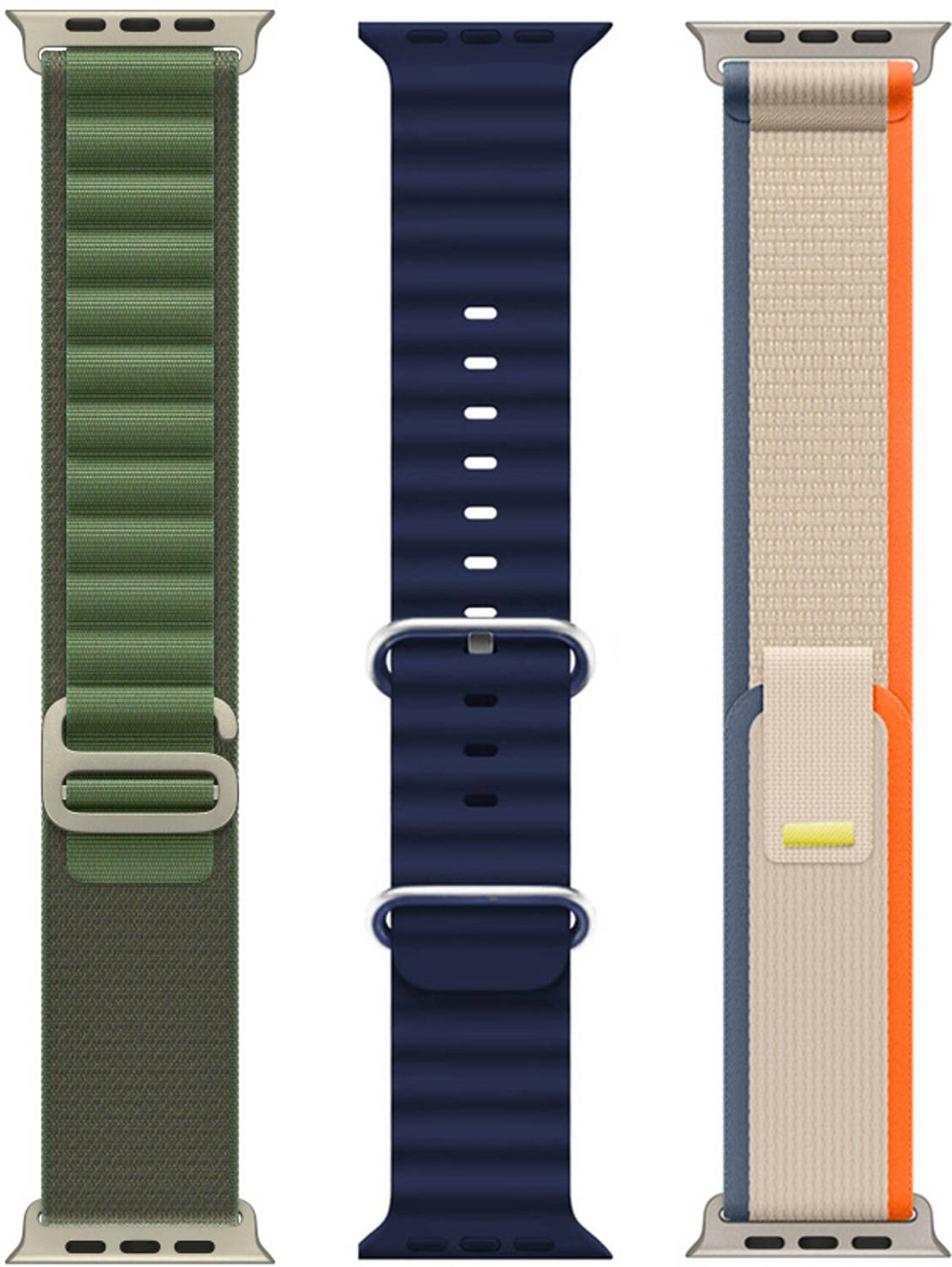 PUNAK 44 mm Ultra Watch Strap, Smart Watch Strap Belt for Ultra Watch 49 mm, Series 8 / 7 45 mm, Series 6 / 5 / 4 44 mm, Series 3 / 2 / 1 42 mm, T800 Ultra, Watch 8 Ultra, i8 Pro Max, W26, T800 Smart Watch Strap
