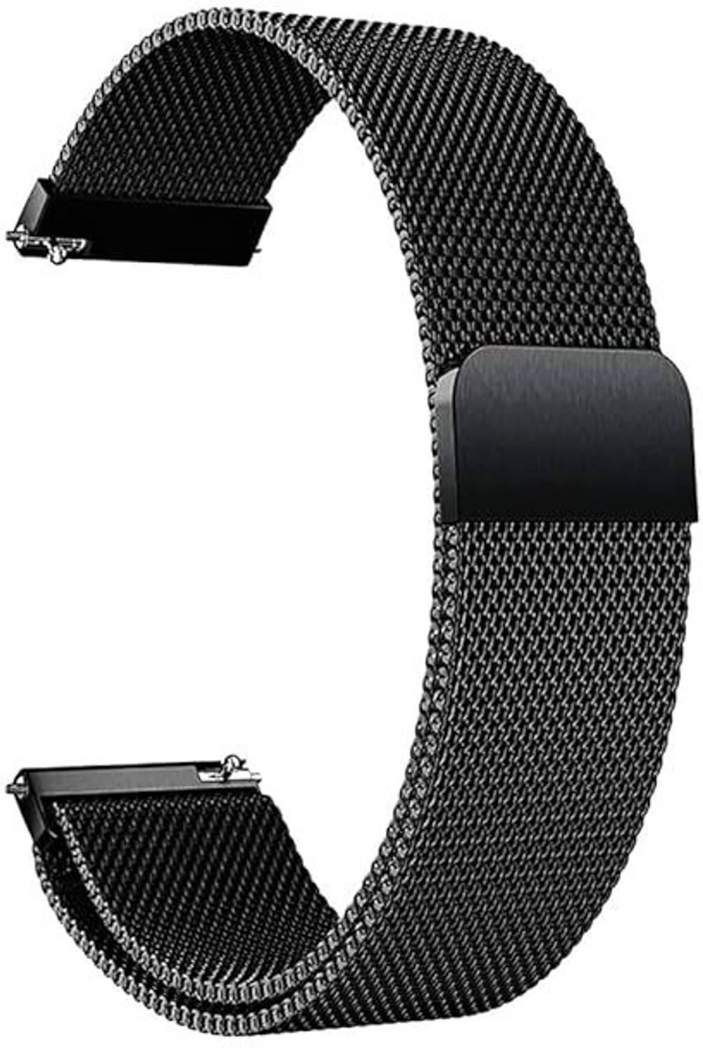 SwapME 22 mm 22MM Metal Magnetic Smartwatch Belt Compatible for SAMSUNG GEAR S3 CLASSIC | FRONTIER | GALAXY WATCH 46MM | GALAXY WATCH 3 45MM | GEAR 2 LIVE R382 | GEAR 2 NEO R381 | GEAR 2 R380 | GEAR LIVE and Others Watches With 22MM Lugs Smart Watch Strap