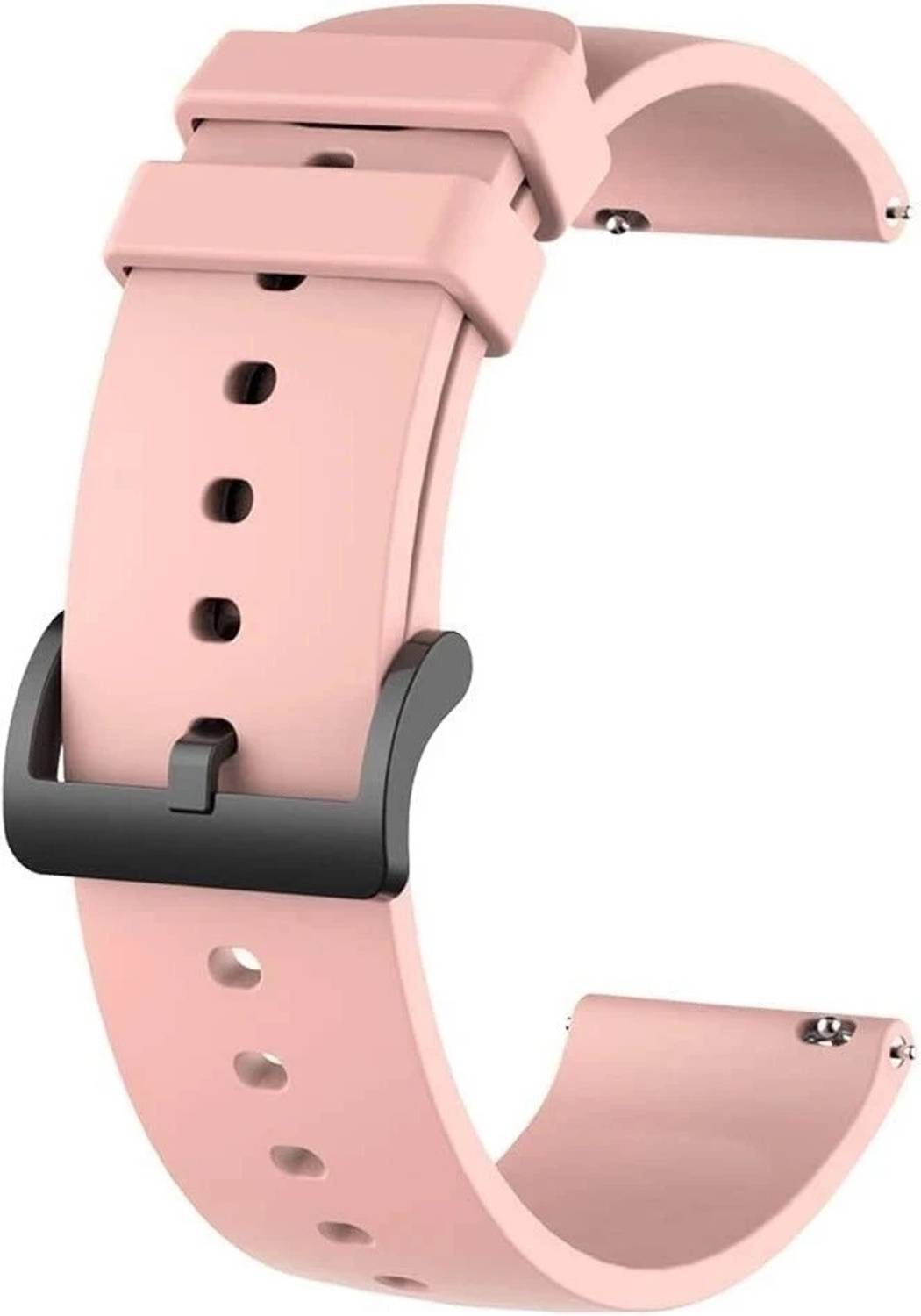 TooHype 2.5 inch 22MM Soft Silicon Smart Watch Strap with Metal Buckle for NOICEFIT ICON 2 / EVOLVE 3 / CALIBER 2 BUZZ / BOATT WAVE CALL / WAVE LITE / PRIMIA TALK / ULTIMA CALL MAX / LUNAR FIT / BOLT ROVER PRO / COSMIC R / STRIKER PRO / FIRBOLTT TALK PRO / INVINCIBLE PLUS / PHOENIX PRO / COBRA / APOLLO 2 / HUNTER / SUPERNOVA Smart Watch Strap Smart Watch Strap
