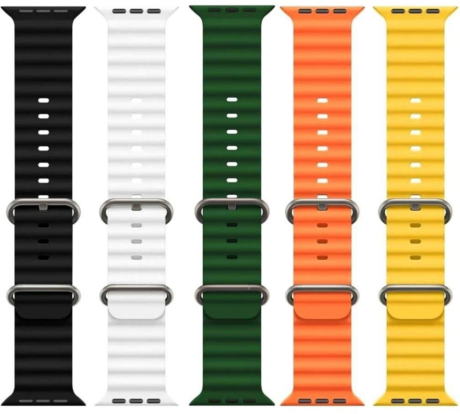 Image of Hbcollect Packof5ocean Smart Watch Strap