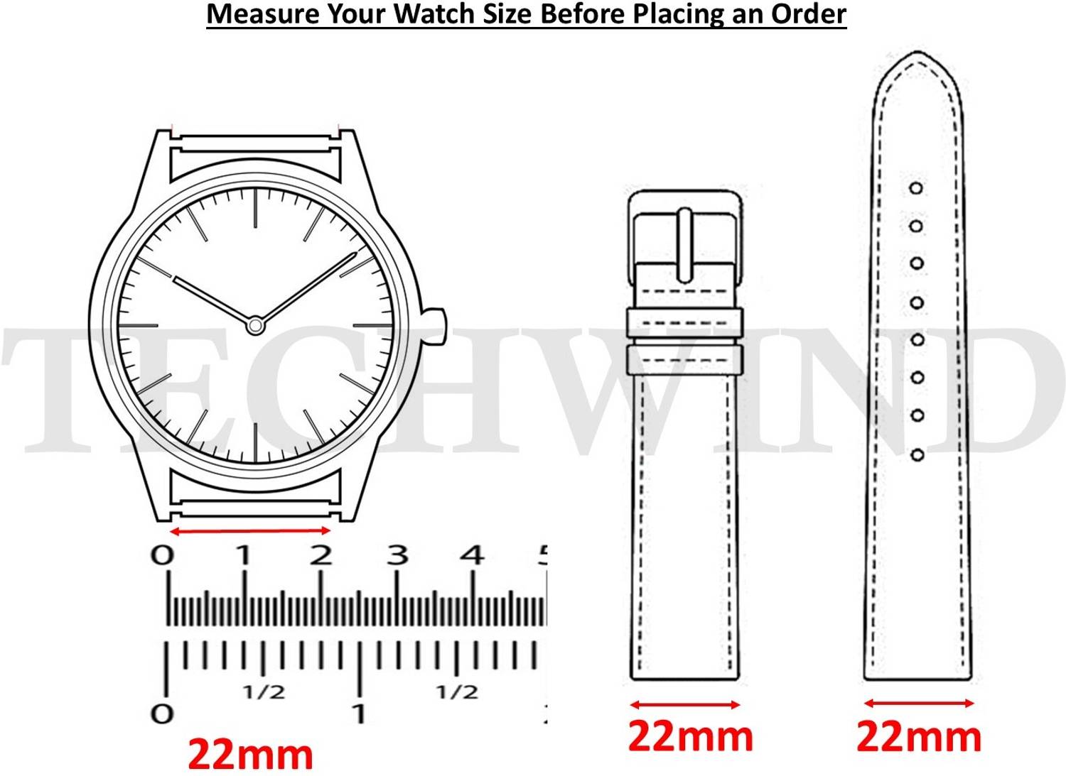 Techwind 2 cm Smart Watch Band for Pebble Cosmos - Image 3