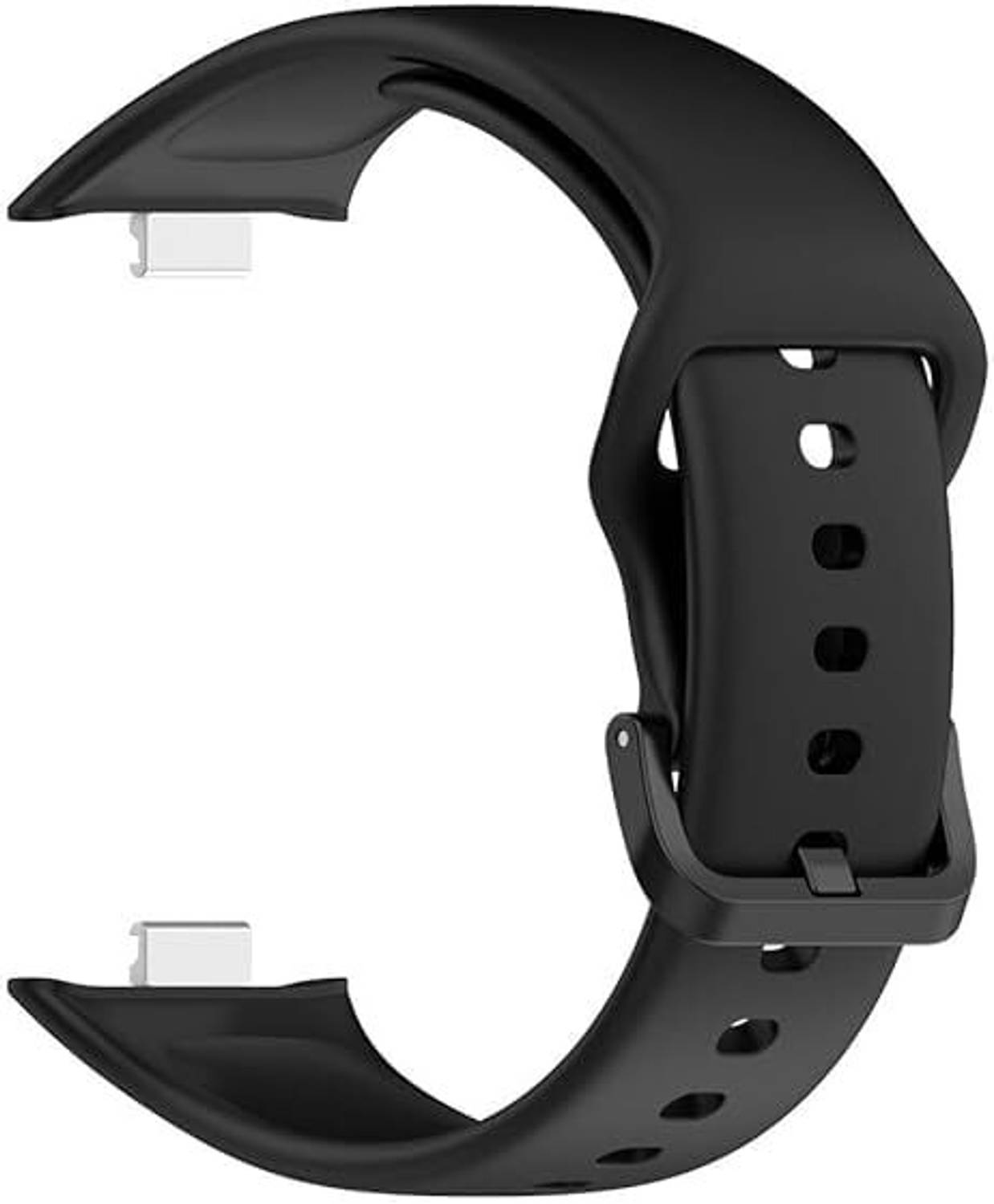 Connexa Silicone Watch Band Compatible with Redmi Watch Move, Soft Adjustable Replacement Sport Strap with Buckle Smart Watch Strap