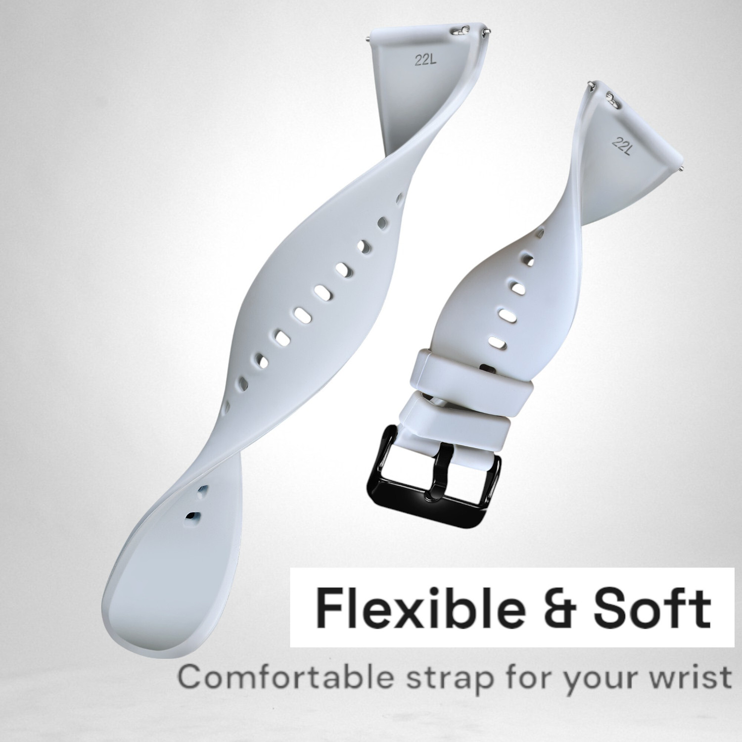 Image of LORENZ 22 mm -GRY Smart Watch Strap