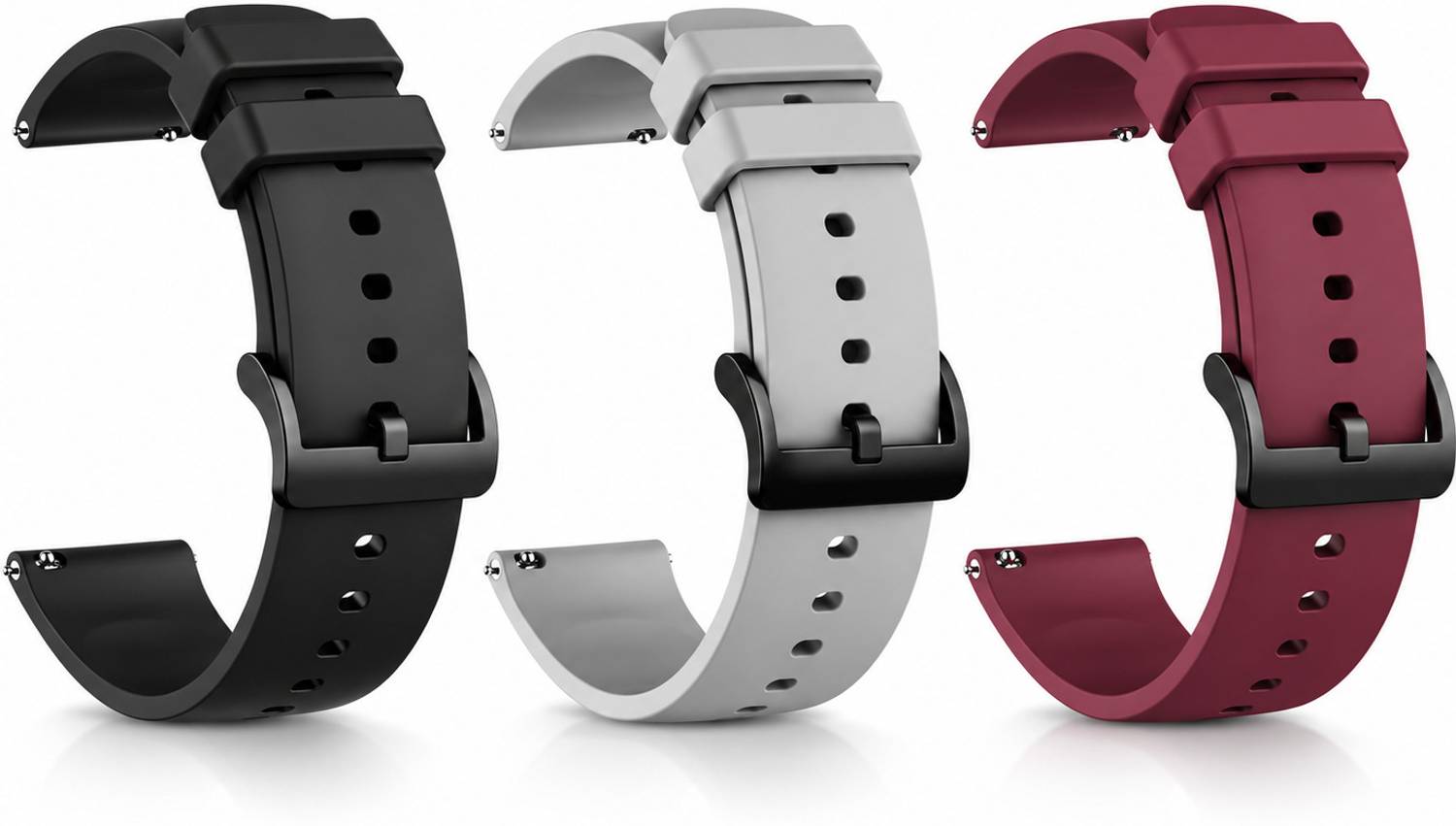 LORENZ 22 mm -GRY Smart Watch Strap