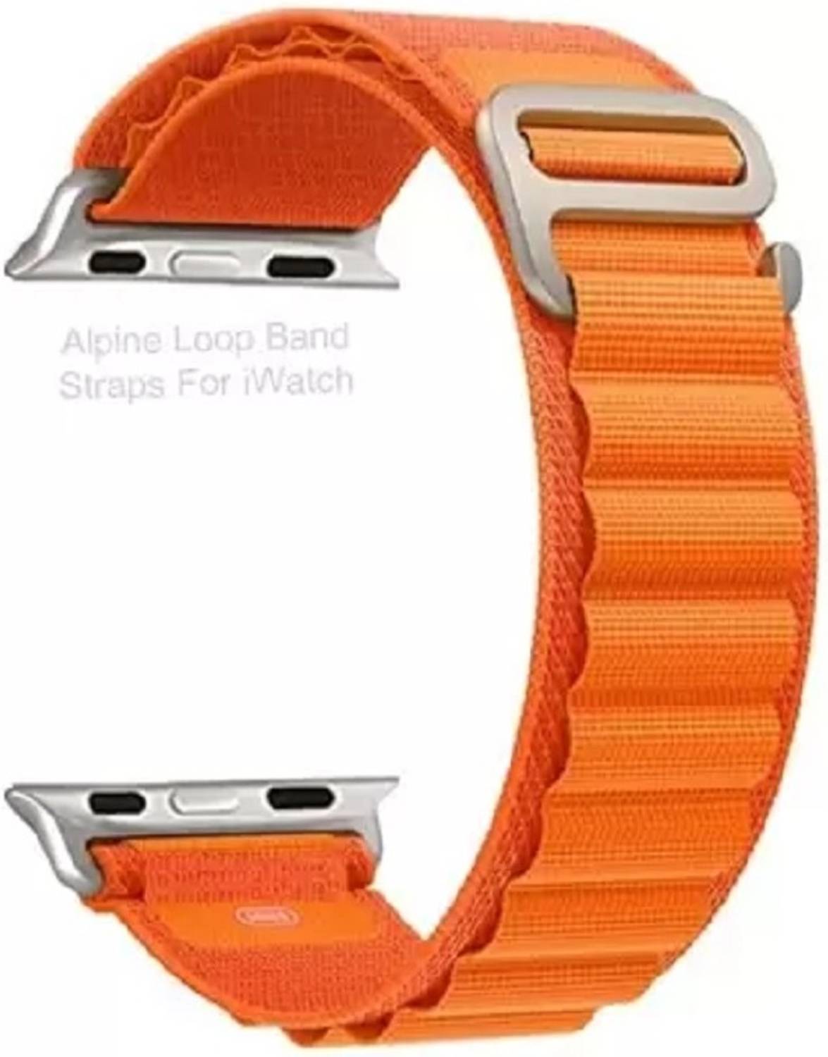 Cheetah 5 inch Alpine Loop Nylon Band Compatible with Apple Watch Band 49mm 45mm 44/42mm G-Hook Smart Watch Strap