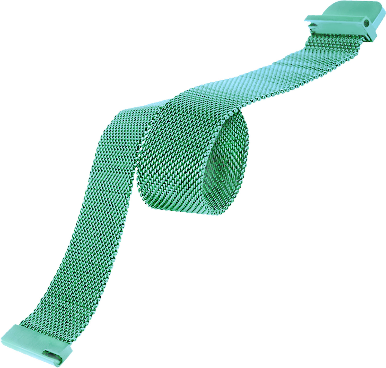 Image of ACM Watch Strap Magnetic for Fire-Boltt Ninja Fit Pro Bsw156 Smartwatch Turquoise Smart Watch Strap