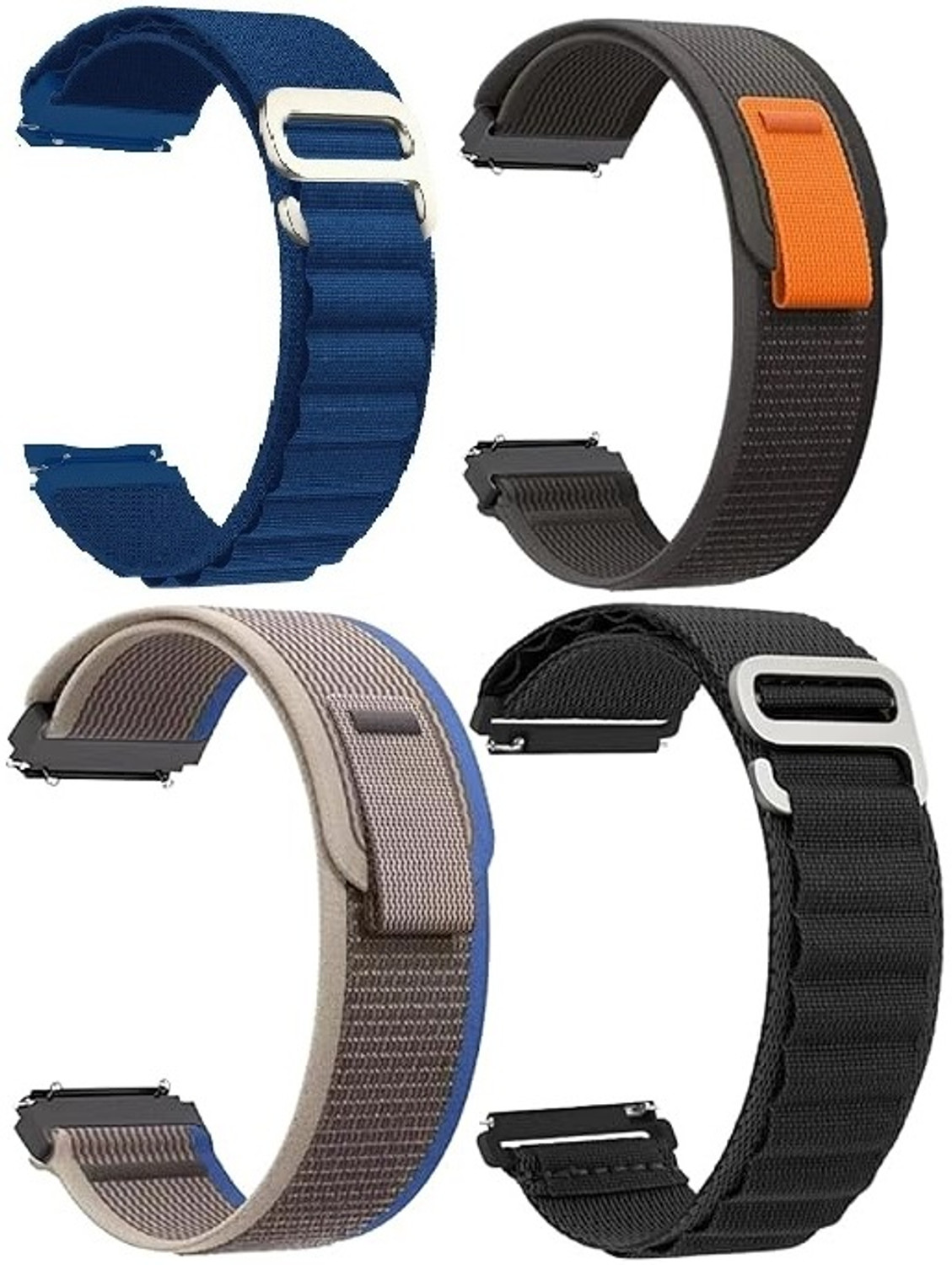 Image of KHR 6 inch Combo 20mm Watch Strap Trail , Alpine Loop Bands 20 MM (For Model See Images) KHR11531 Smart Watch Strap