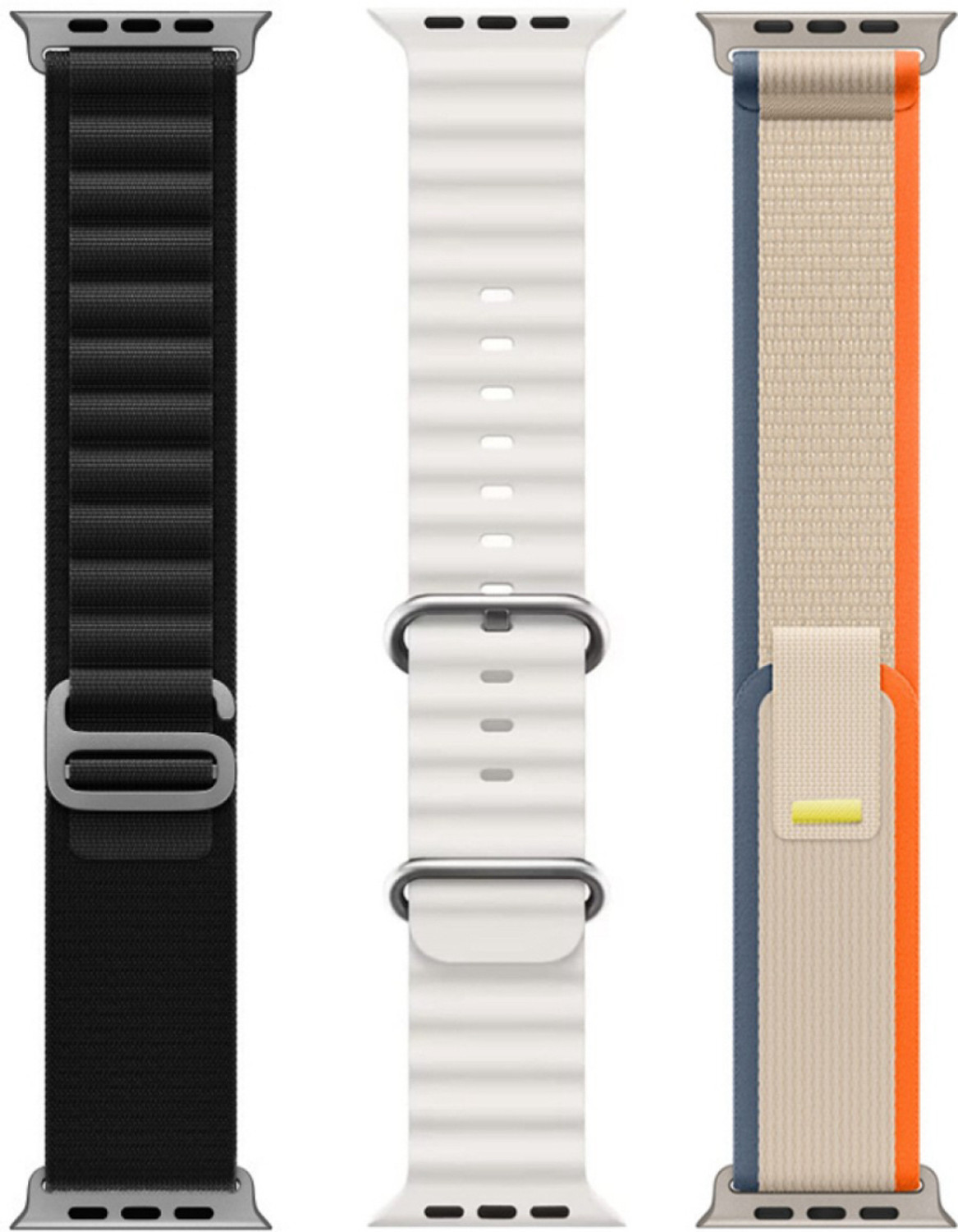 Image of Flipkart SmartBuy 3 cm Ultra Watch Strap, Smart Watch Strap Belt for Ultra Watch 45 /44 /42 /49MM Size Smart Watch Strap