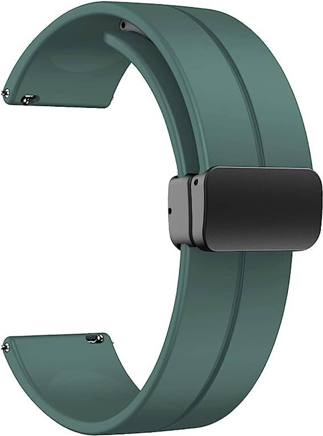 JOBINKA 22mm Silicon Magnetic Strap Suitable For All 22mm Watches (ONLY FOR 22MM Strap) Smart Watch Strap