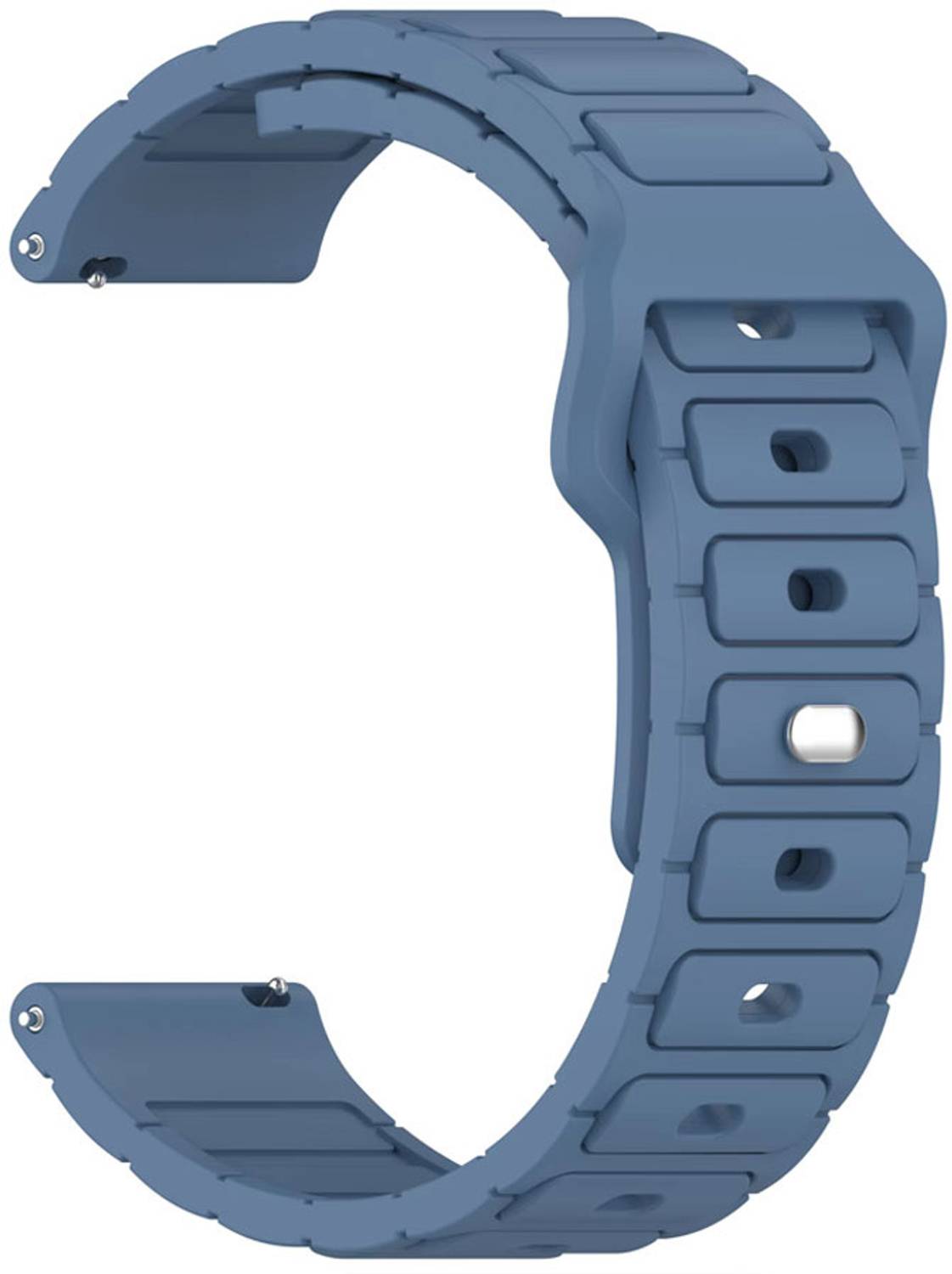 AOnes 22mm Watch Strap Silicone Button Closure Belt for Cmf By Nothing Watch Pro 2 Smart Watch Strap