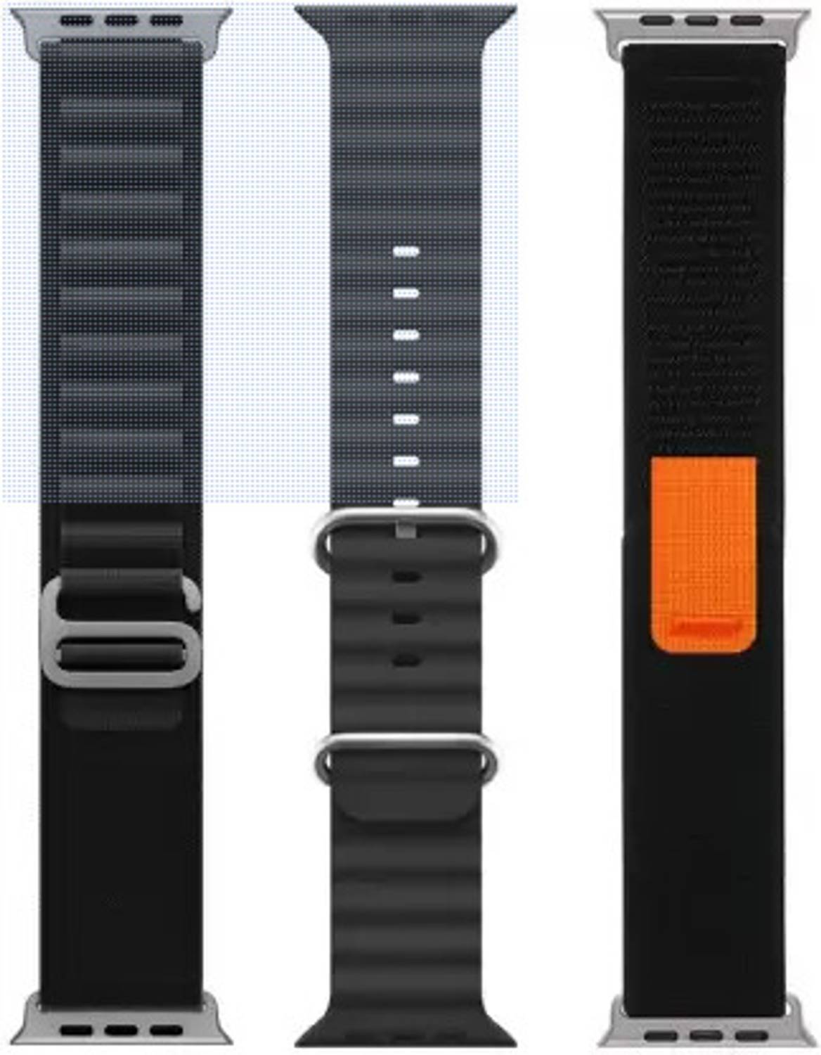 Priavy Smart Watch Strap Belt Men & Women, Adjustable Strap for Ultra Watch 49mm, Series 8 / 7 45mm, Series 6 / 5 / 4 44mm, Series 3 / 2 / 1 42mm, T800 Ultra, Watch 8 Ultra, i8 Pro Max, W26, T800,T900,T10,I8 pro,I7 pro,S8, Ultra watch 8,Watch 9, (All Types Of Straps-Watch NOT Included) Smart Watch Strap Smart Watch Strap