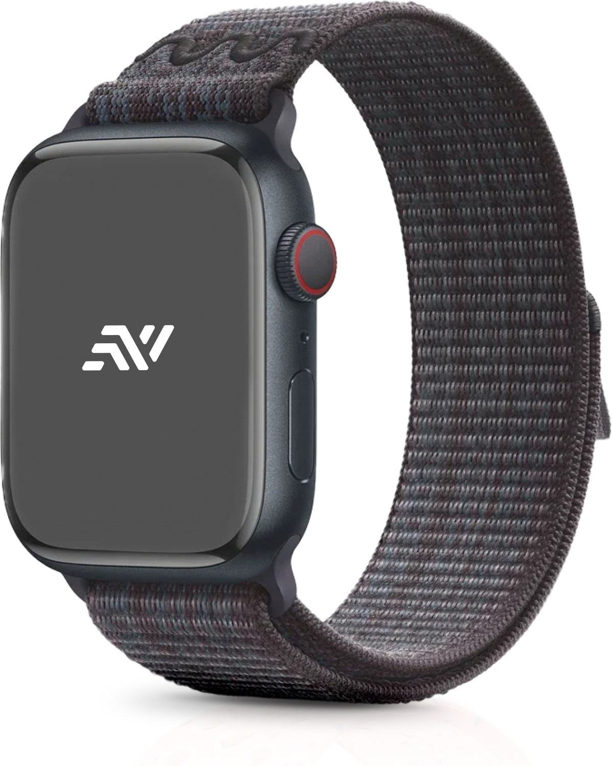 Image of NECESORIES 46 mm Velcro Sport Nylon band for iWatch 49mm /46mm (series 11 /10) /45mm /44mm series Smart Watch Strap