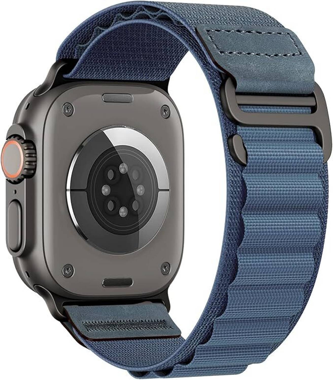Ivanka Jewels 3.5 inch Nylon_Strap_LightBlue_44 Smart Watch Strap