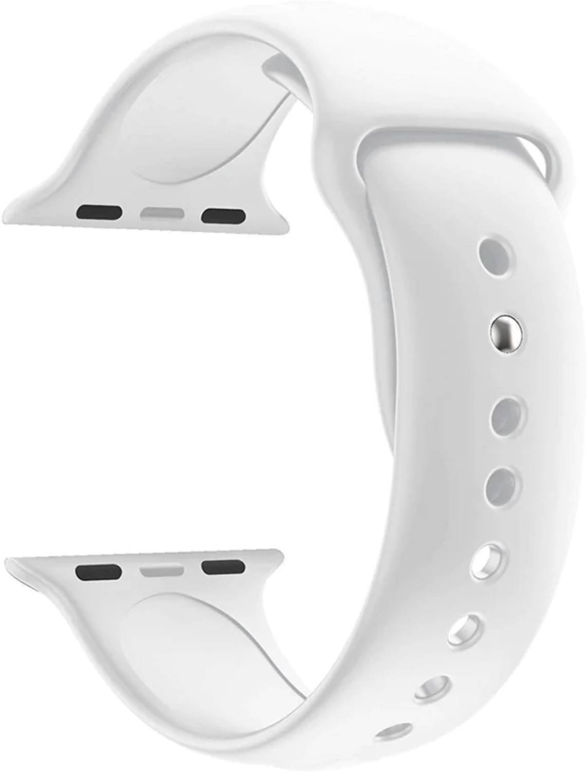 KICKSTORM Soft Silicone Band Adjustable Loop Sport Breathable Strap Watch Not Included Smart Watch Strap Ultra1/Ultra2/ 9/8/7/6/5/4/3/2/1/SE Compatible For Strap 49mm /45mm/44mm/42mm Smart Watch Strap Smart Watch Strap