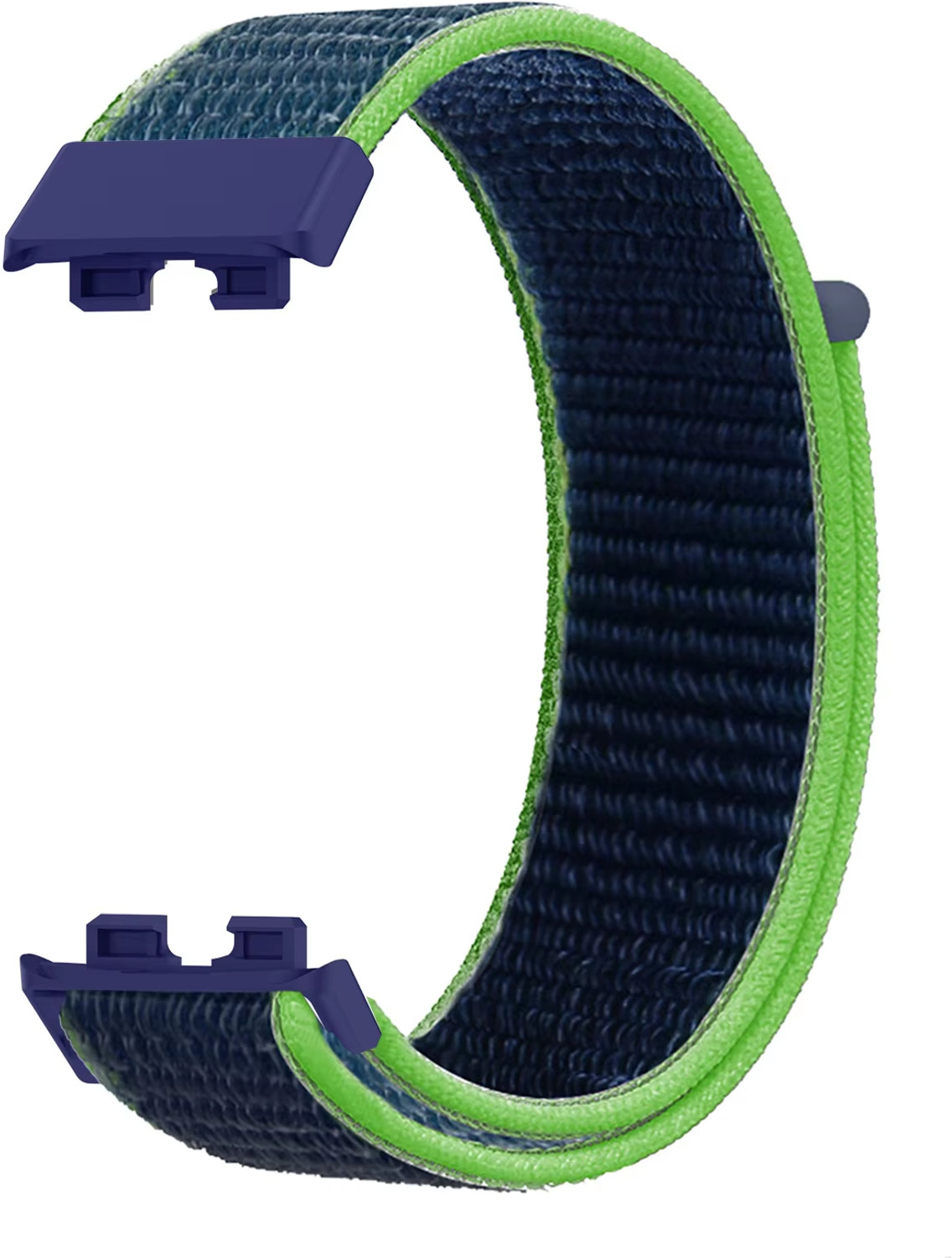 Image of valente Nylon Loop Strap Compatible with Huawei Band 8 /9 /10 - Soft, Adjustable & Breathable Replacement Band Smart Band Strap