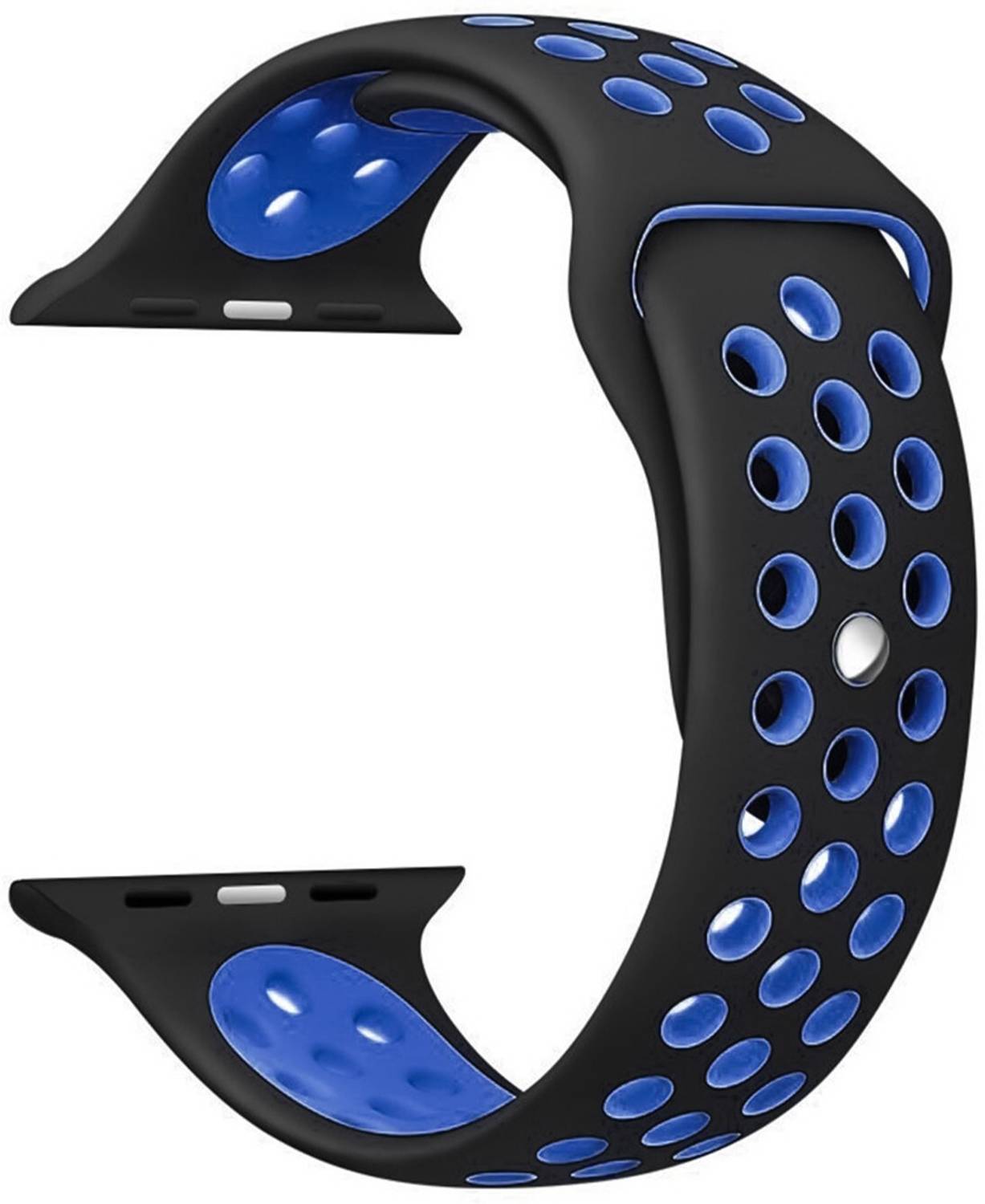 CellFAther Silicone Strap for iWatch 42mm/ 44mm Series 1/2 /3/4 Smart Watch Strap