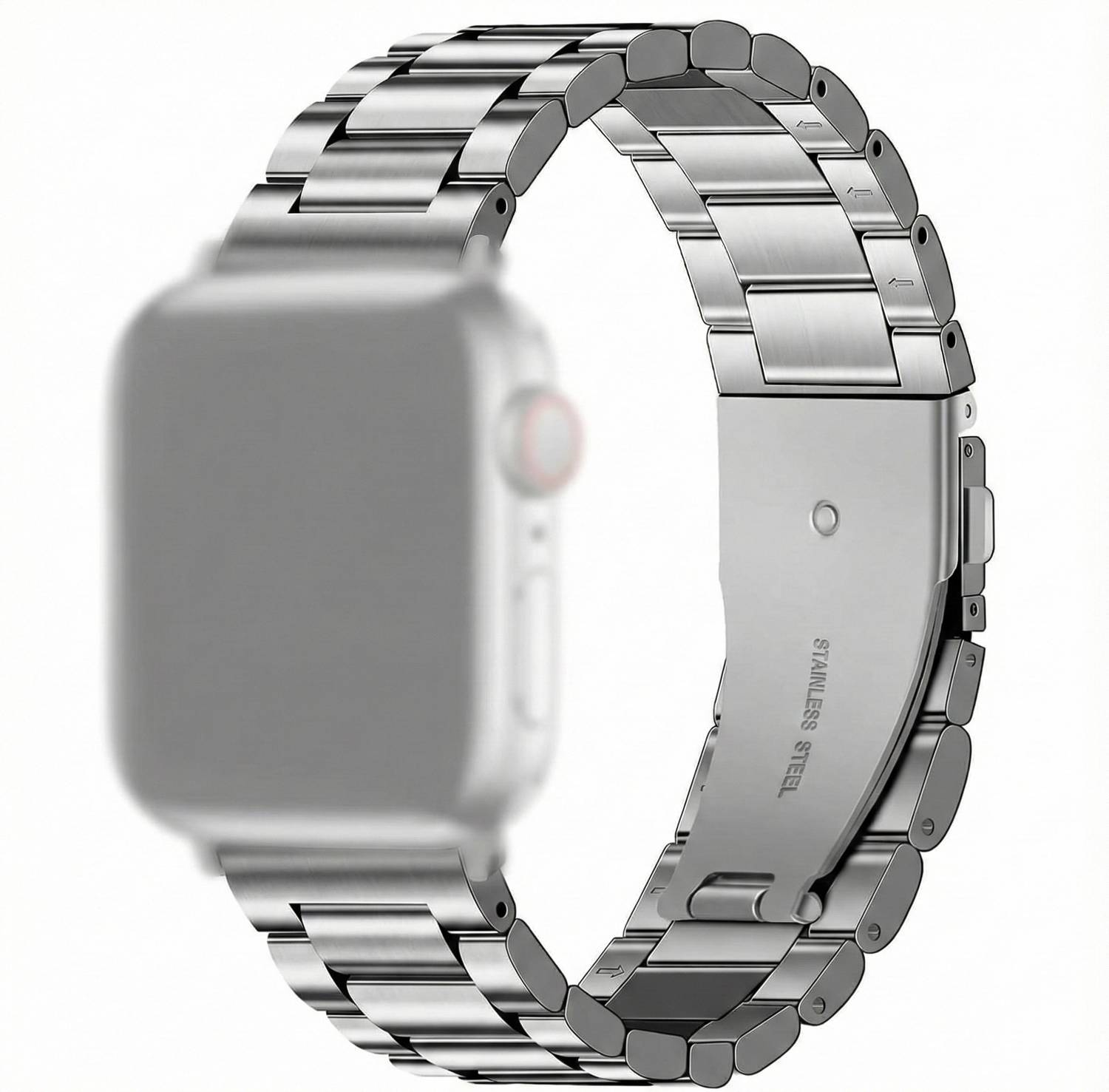 KICKSTORM Stainless Steel Metal Chain Band Compatible with Apple Watch Band Series 10 46mm 49mm 45mm 44mm 42mm for iwatch band Ultra2|Ultra Series 9 8 7 6 5 4 3 2 1 SE SE2 [WATCH NOT INCLUDED] Smart Watch Strap