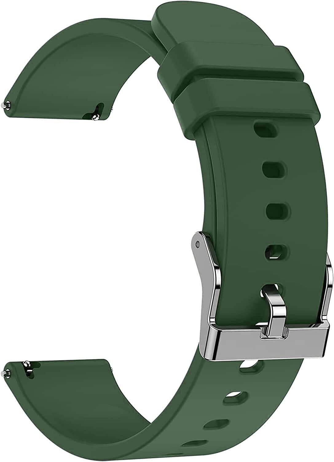 Melfo Soft Silicone Strap 22mm Compatible with Amazfit Stratos 3 Smart Watch Smart Watch Strap