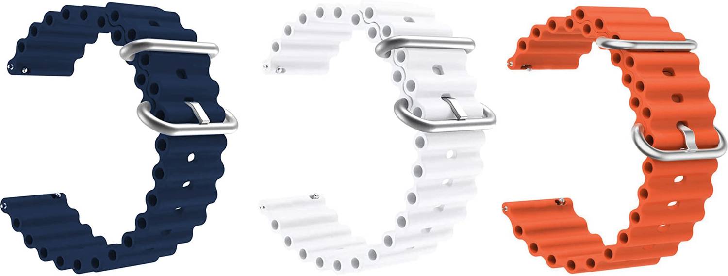 BLACK LOVIES 22 mm 22MM Smart Watch Strap Belt for Fireboult Phoenix / Phoenix Pro Smart Watch Strap