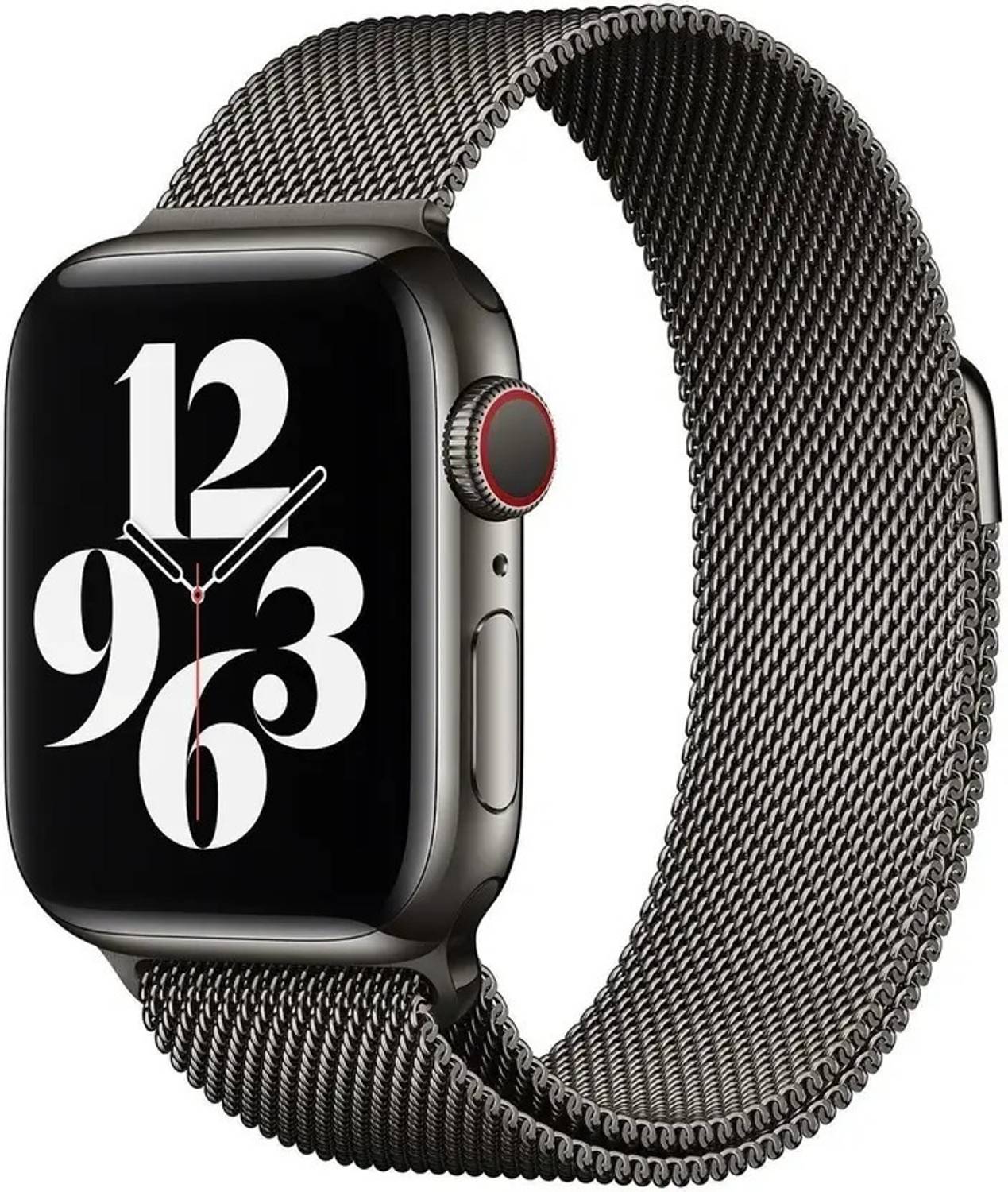 DPJ Magnetic Loop for Apple Watch Band 46mm 42mm 44mm 45mm 49mm Women Men,Magnet Stainless Steel Mesh Metal Strap for iWatch Ultra/2 Series 10 9 8 7 6 5 4,SE/2nd Generation Smart Watch Strap