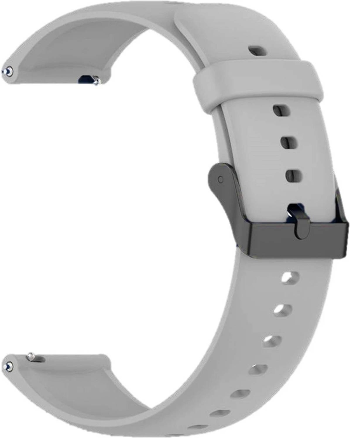 MOBISINGH 2 cm MSH22CS107GY Smart Watch Band Strap Compatible with realme Watch S2 Smart Watch Strap