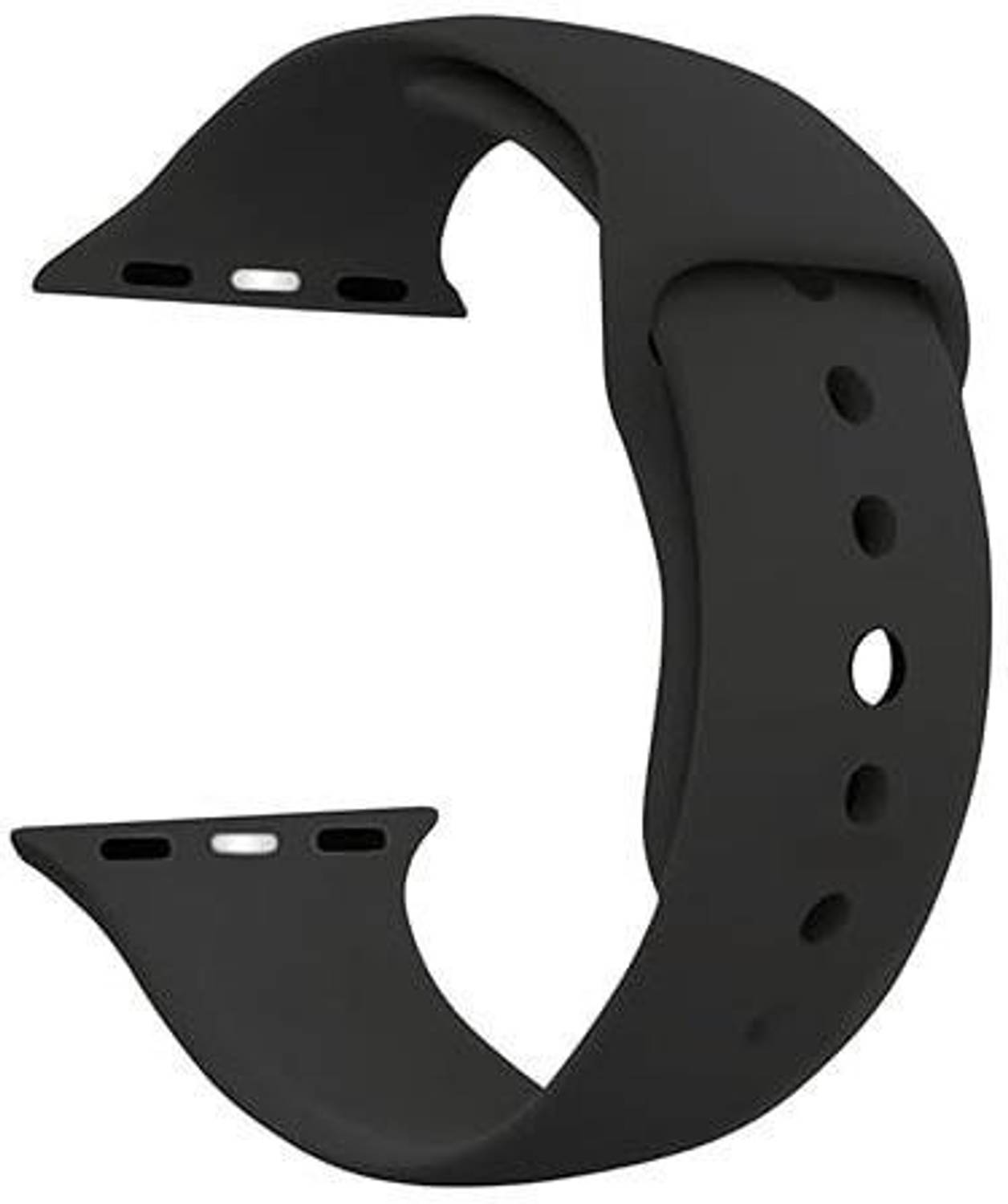 TooHype Soft Silicone Sport W26/W26+,T55/T55+ Strap Band for iWatch 42mm/44mm/45mm, Compatible with Watch Series Watch Series 6/5/4/3/2/1/SE Smart Watch Strap
