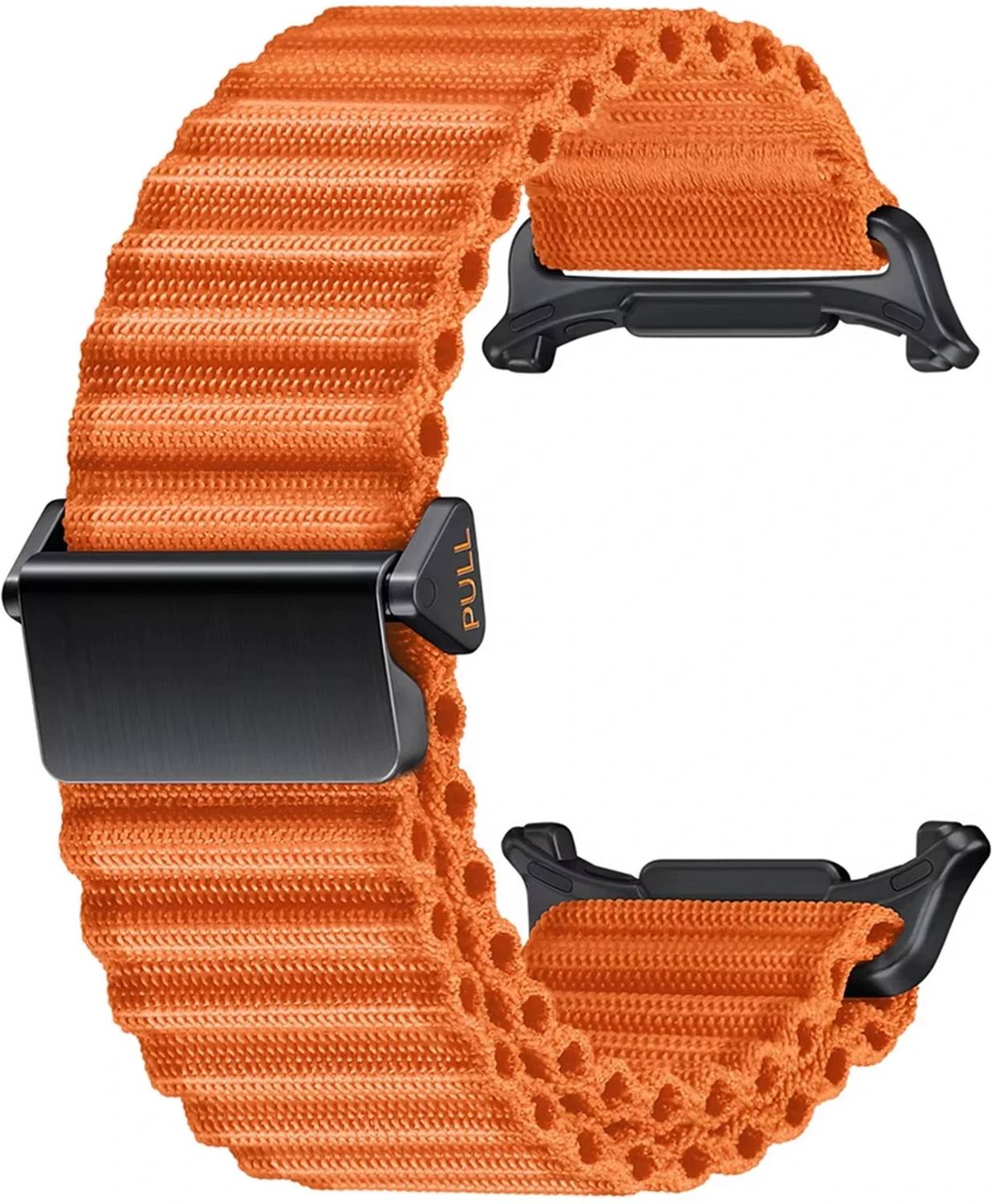 Connexa Premium Nylon Alpine Loop Strap Compatible with Galaxy Watch Ultra – Adjustable Hook and Loop Design for Secure Fit Smart Watch Strap