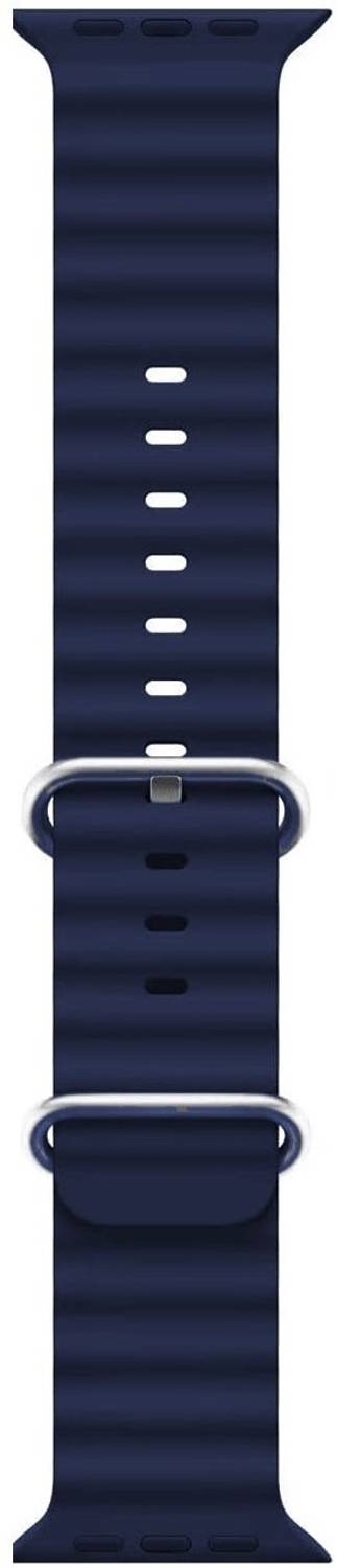 PUNAK 44 mm Ocean Smart Watch Strap Belt for Ultra Watch 49 mm, Series 8 / 7 45 mm, Series 6 / 5 / 4 44 mm, Series 3 / 2 / 1 42 mm, T800 Ultra, Watch 8 Ultra, i8 Pro Max, W26, T800. Smart Watch Strap