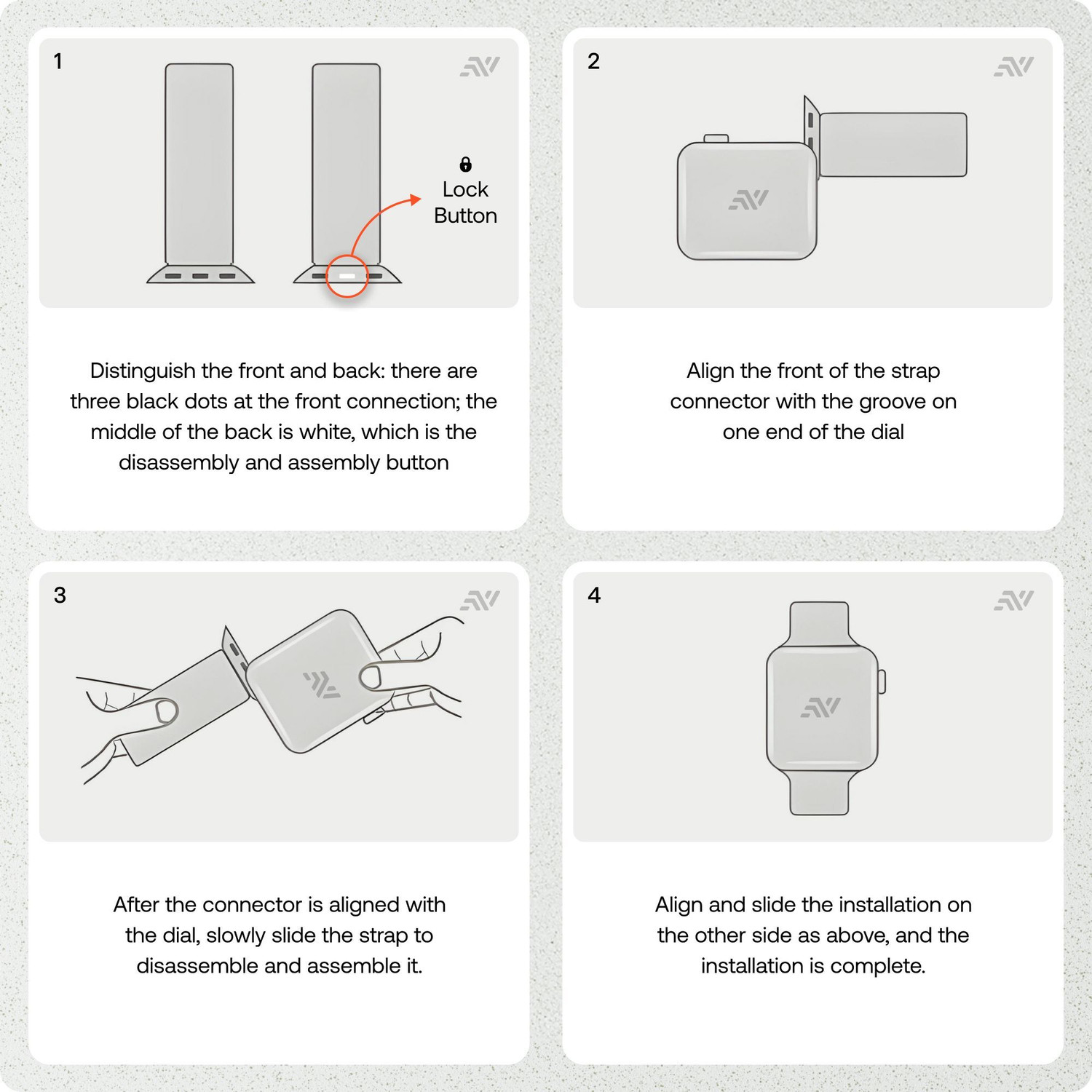 Image of NECESORIES 46 mm Velcro Sport Nylon band for iWatch 49mm /46mm (series 11 /10) /45mm /44mm series Smart Watch Strap