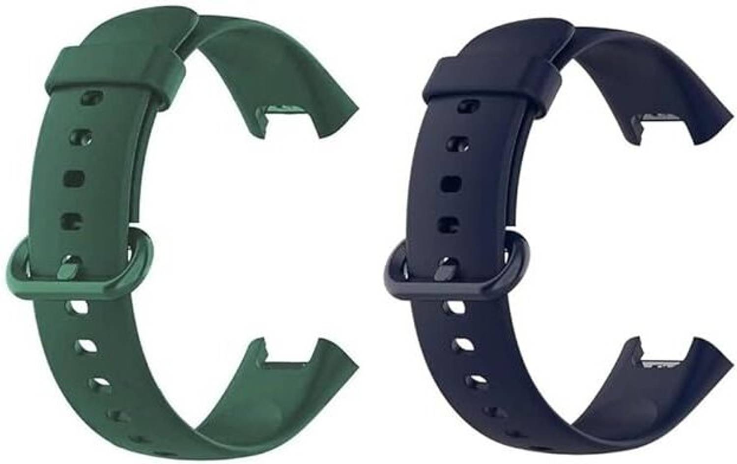 SwapME 1 cm Soft Silicone Classic Strap With Secure Buckle Lock for Redmi Watch 2 Lite/Redmi GPS Smart Watch Only, Comfort and Flexible Fitness Smart Watch Strap Smart Watch Strap