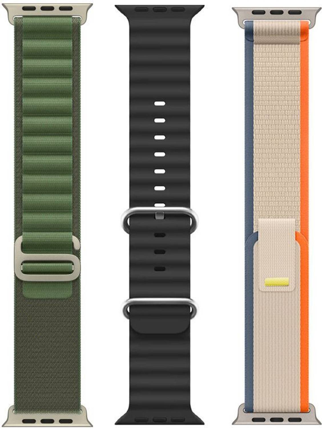 BLACK LOVIES 22 mm Ultra Watch Strap Black - Image 1