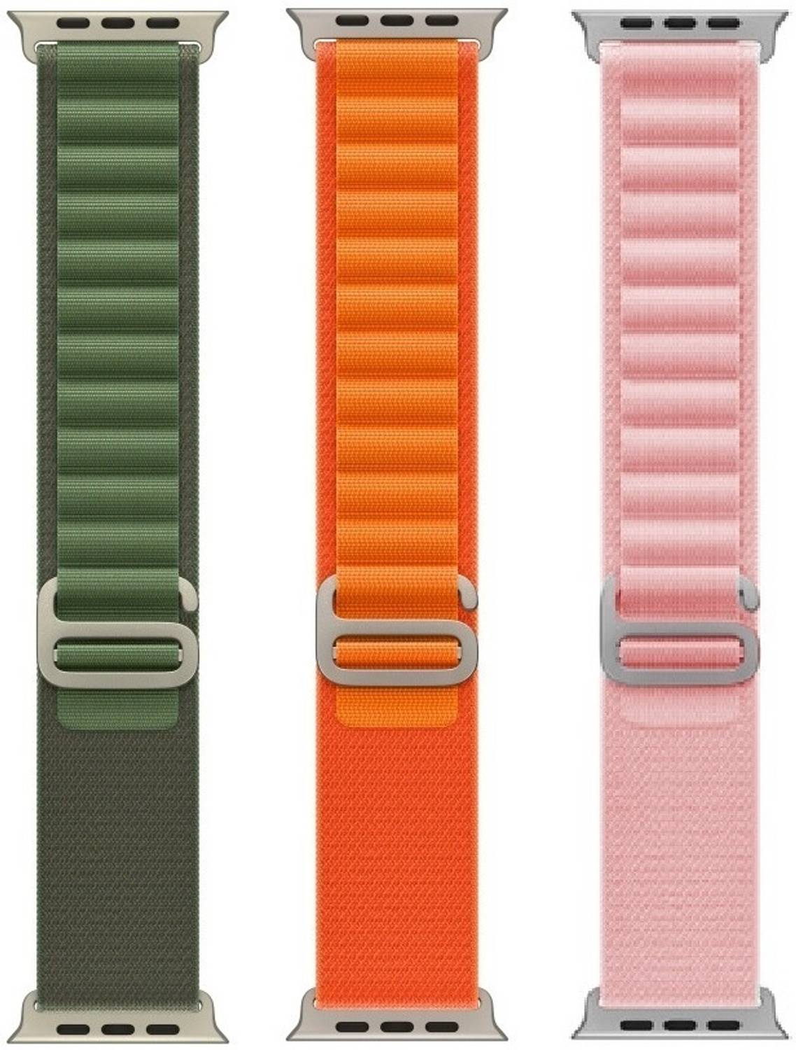 BLACK LOVIES 44 mm Loop Smart Watch Strap Belt for Ultra Watch 49 mm, Series 8 / 7 45 mm, Series 6 / 5 / 4 44 mm, Series 3 / 2 / 1 42 mm, T800 Ultra, Watch 8 Ultra, i8 Pro Max, W26, T800. Smart Watch Strap