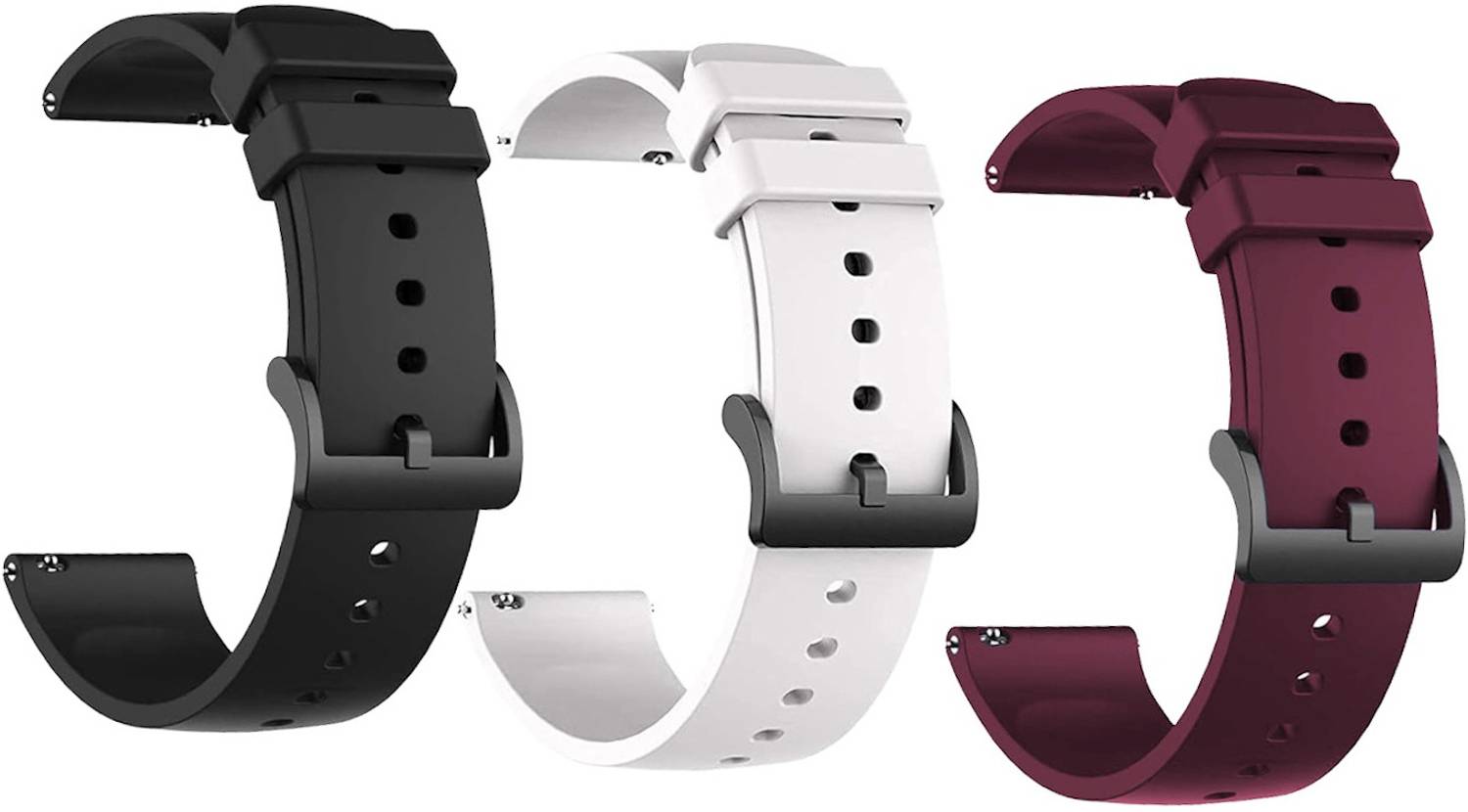 BLACK LOVIES 22 mm Smart Watch Strap Belt compatible with NOISE COLORFIT PULSE 4 MAX smartwatch strap Smart Watch Strap