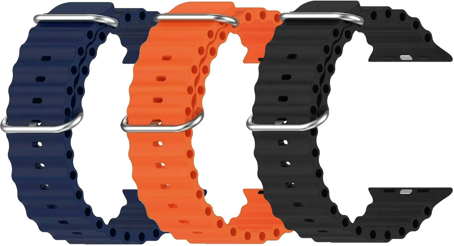 Image of PUNAK 44 mm Smart watch strap belt compatible with BOAT WAVE GENESIS , BOAT WAVE GENESIS PRO Smart Watch Strap