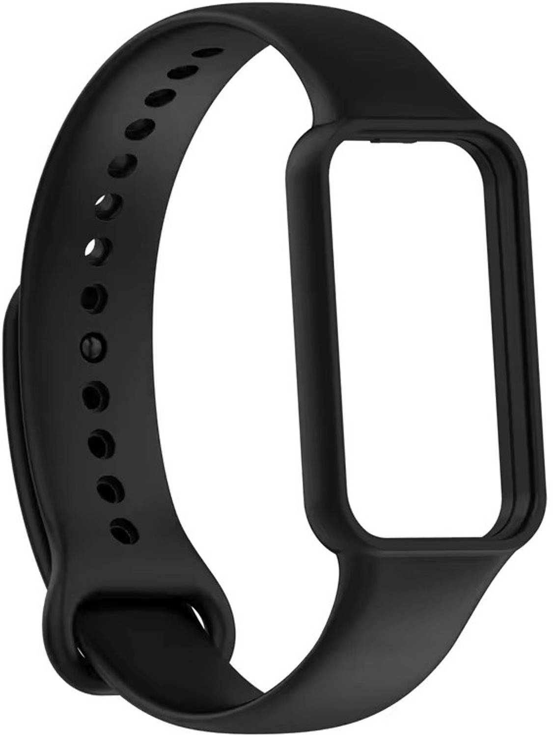 valente Soft Silicone Watch Band for Amazfit Band 7 - Image 1