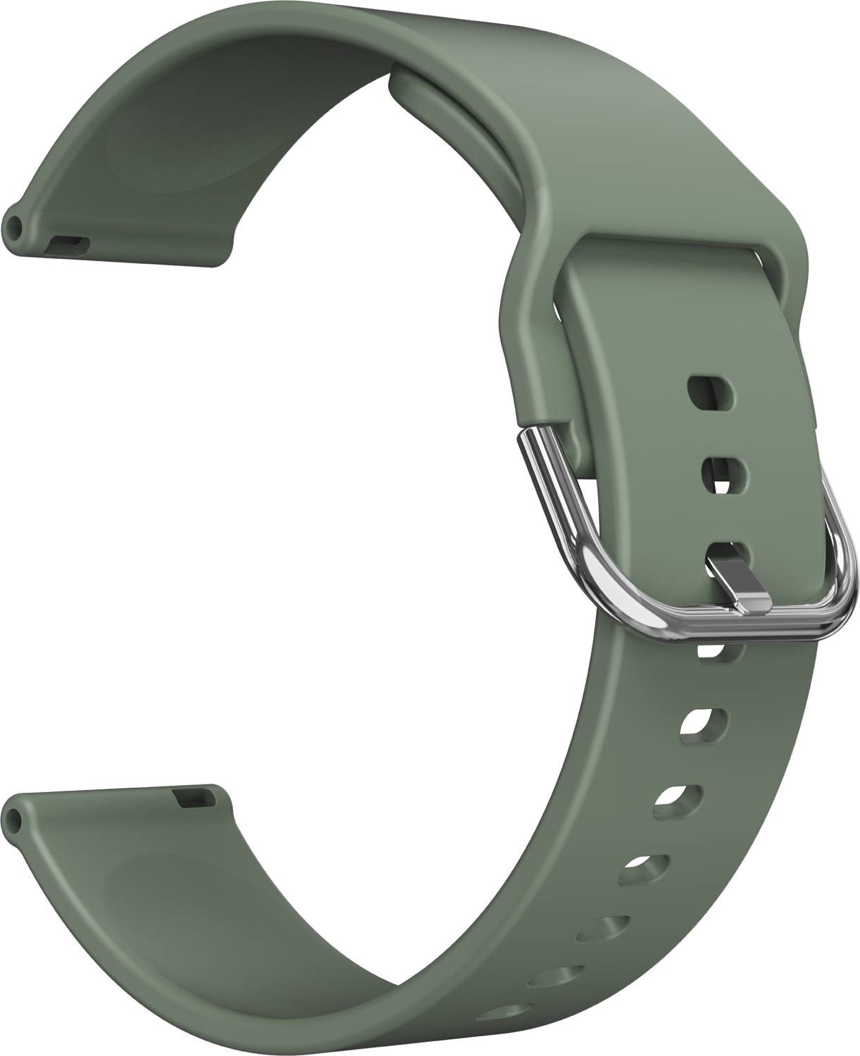 Ambrane 22mm Silicone Strap (Curve) Smart Watch Strap