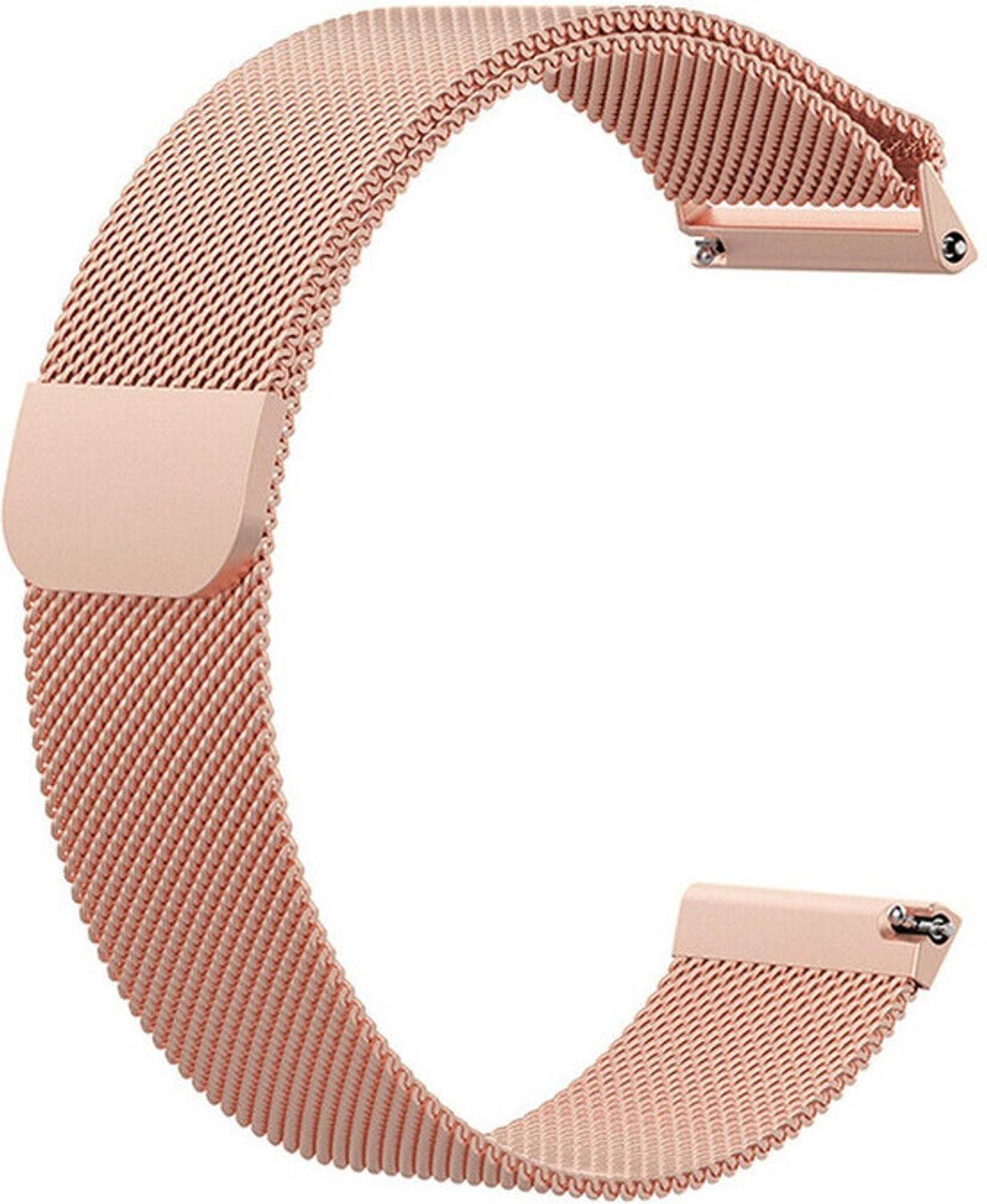 Zelfo Magnetic Metal Chain Strap 20mm Compatible With Avi-8 Hawker Hurricane Av-4011-0e Smart Watch 20mm 32N- Smart Watch Strap