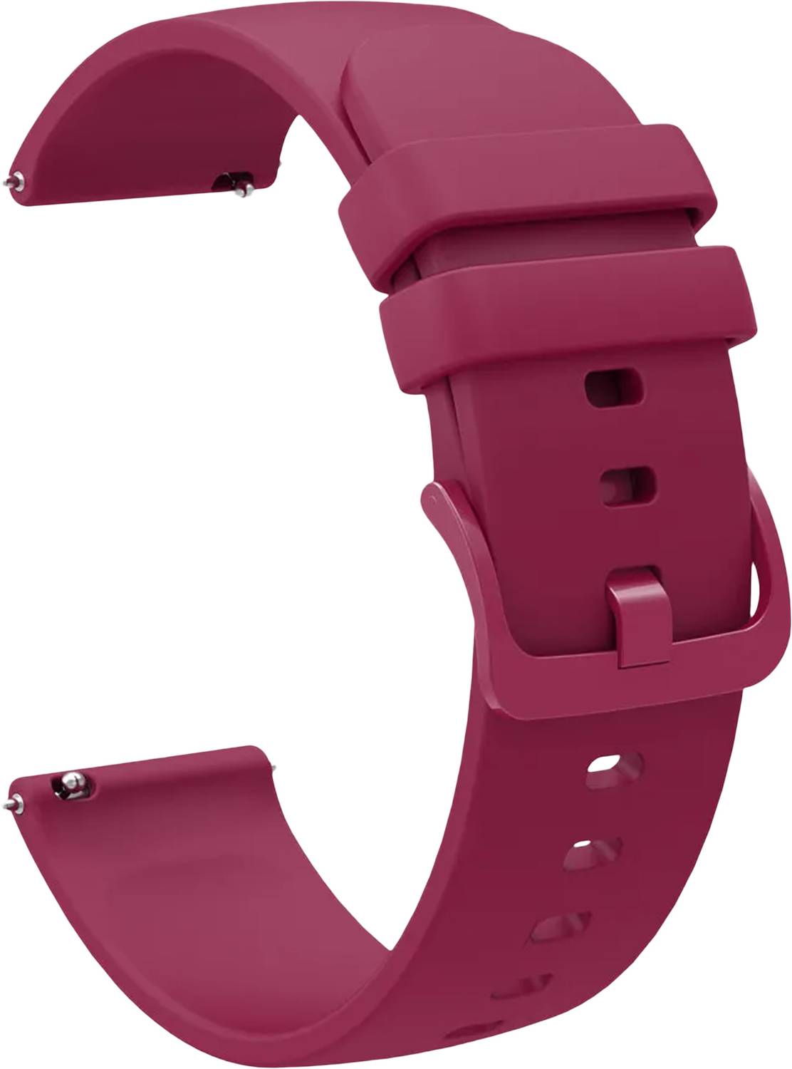ACM Watch Strap Silicone Color Hook for Boult Striker Plus Smartwatch Belt Band Purple Smart Watch Strap