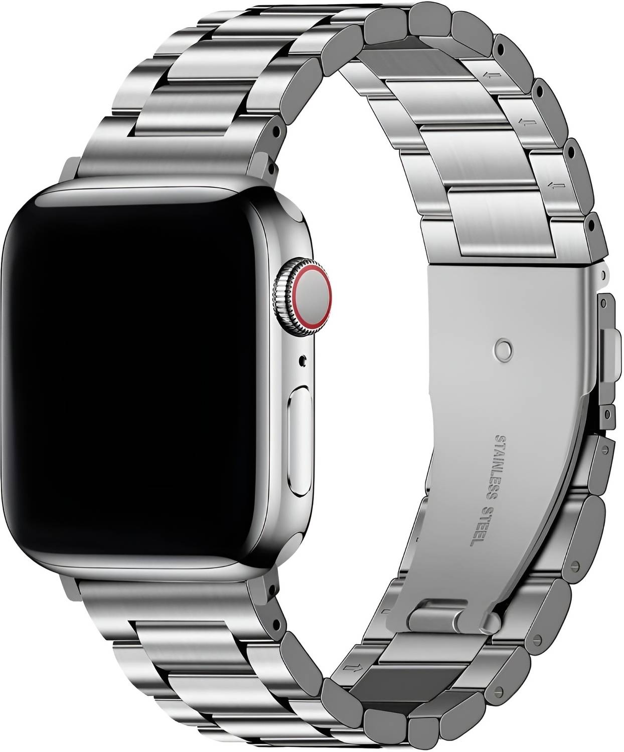 PREMBROTHERS 44 mm Stainless Still Belt For iWatch Ultra Smart Watch Strap