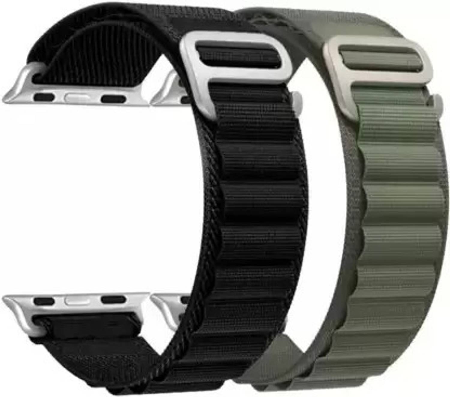 Asotai Alpine Loop Nylon Bands/Straps Compatible with Watch 49mm 45mm 44mm 42mm Men & Women, Adjustable Strap with Metal G-Hook Premium Strap for iWatch Ultra Series SE 8 7 6 5 4 3 2 1 (Only Alpine Loop Strap, Watch NOT Included) Smart Watch Strap