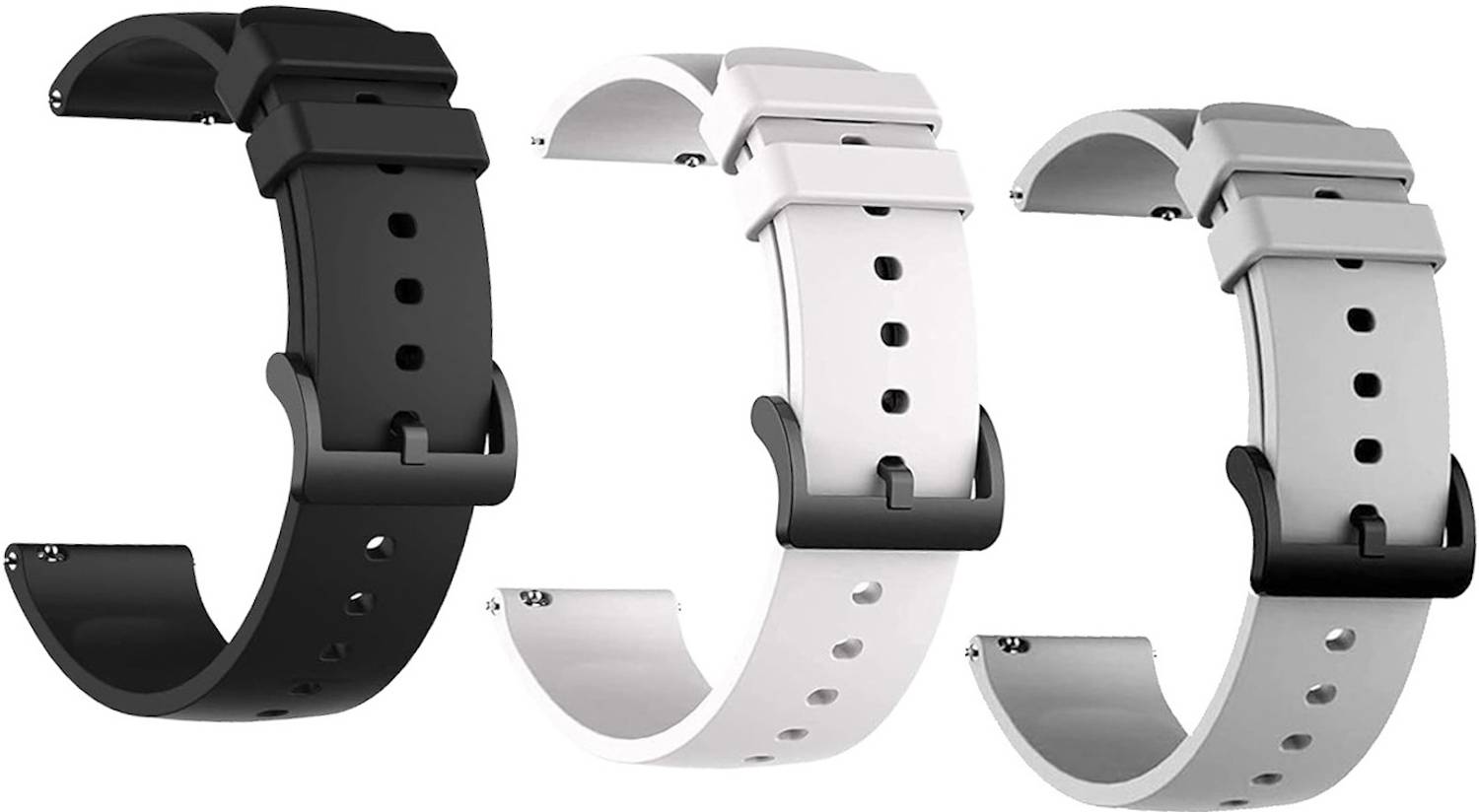 BLACK LOVIES 22 mm Smart Watch Strap Belt compatible with FIREBOLT HUNTER smartwatch strap Smart Watch Strap