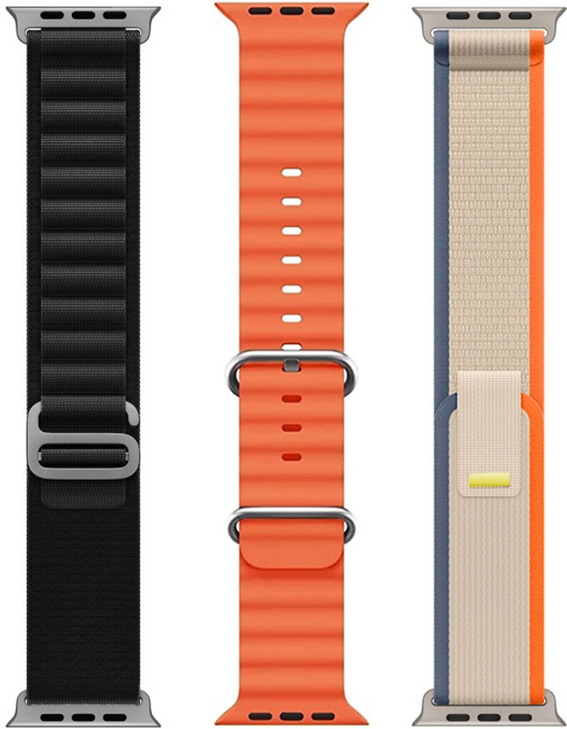 BLACK LOVIES 44 mm Ultra Watch Strap, Smart Watch Strap Ultra, Watch 8 Ultra, i8 Pro Max, W26, T800 Smart Watch Strap