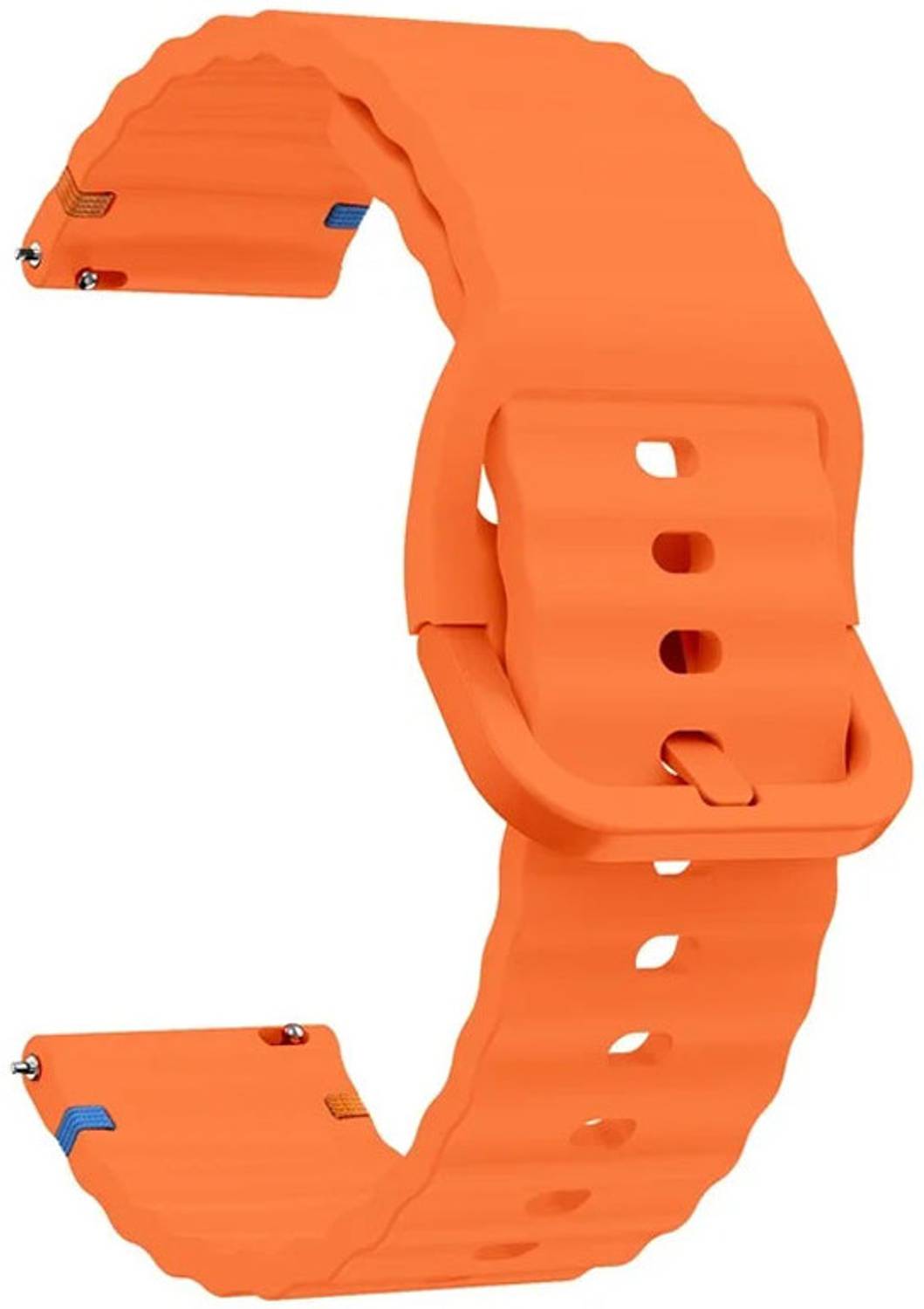 AOnes 22mm Watch Strap Silicone Classy Color Hook Belt for realme Watch 5 Smart Watch Strap