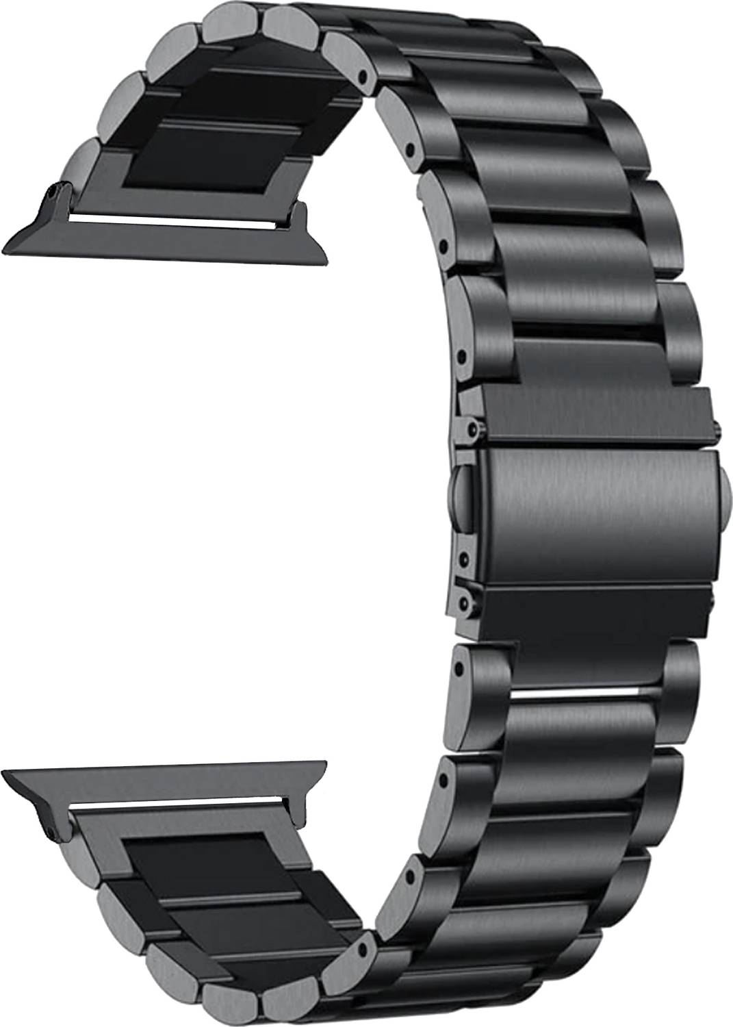 ACM Sliding Watch Strap Metal for Pepkoala T55 Series 8 Smartwatch Belt Black Smart Watch Strap