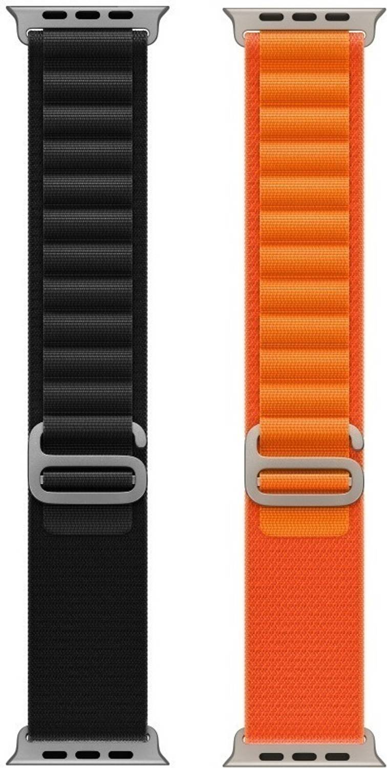 PUNAK 44 mm Alpine Loop Smart Watch Strap Belt for Ultra Watch 49 mm, Series 8 / 7 45 mm, Series 6 / 5 / 4 44 mm, Series 3 / 2 / 1 42 mm, T800 Ultra, Watch 8 Ultra, i8 Pro Max, W26, T800. Smart Watch Strap