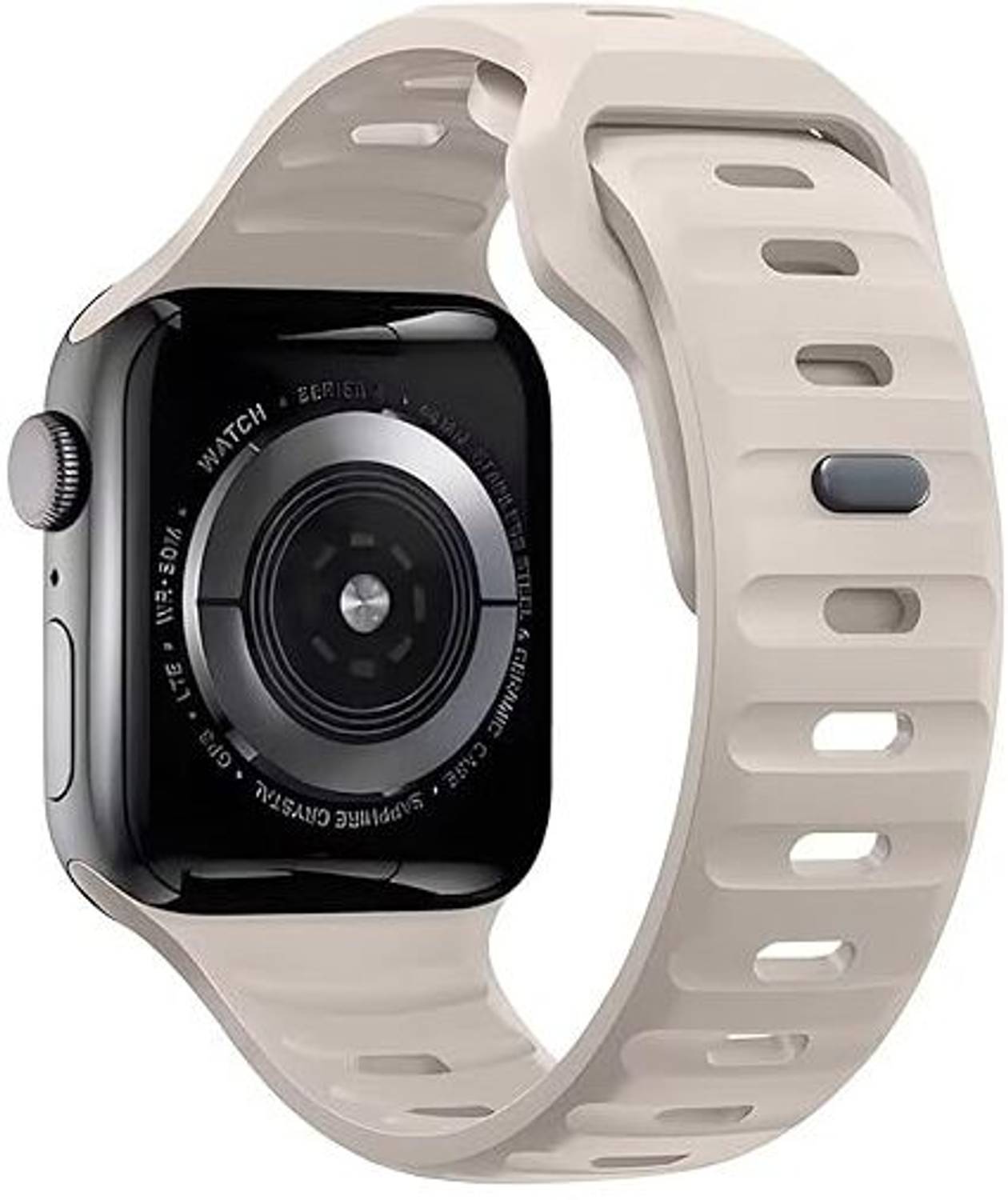 KICKSTORM Sport Bands Compatible with Apple Watch Straps 49mm 46mm 45mm 44mm 42mm , Soft Silicone Waterproof Band for iWatch Series 11 10 9 8 7 6 5 4 SE3 SE2 SE Ultra 3 2 1 (No Watch) Smart Watch Strap